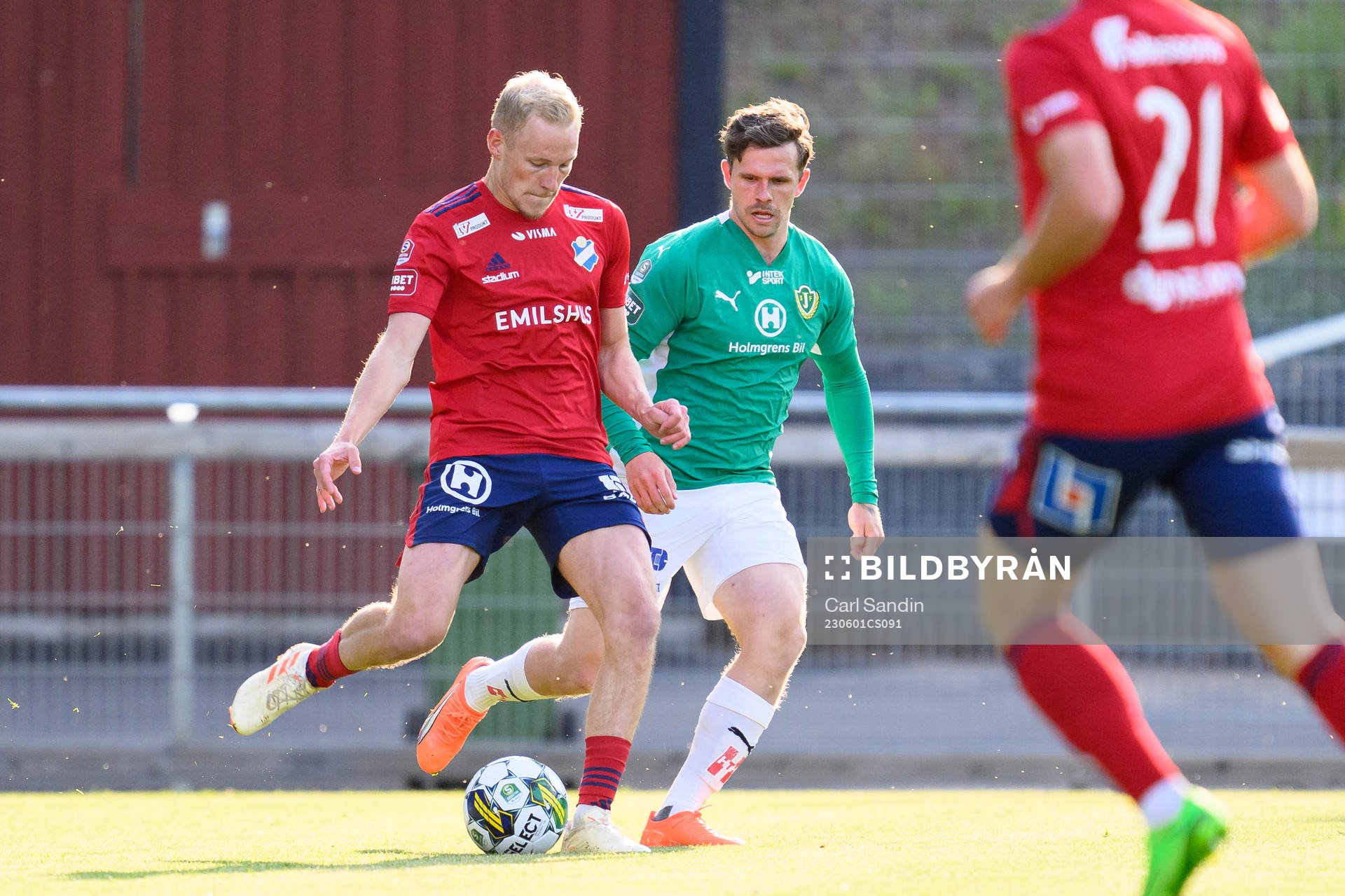 Östers Adam Bergmark Wiberg och Jönköpings Södras