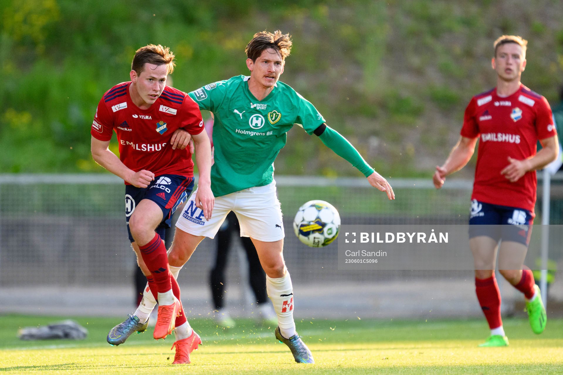 Östers Alex Thor Hauksson och Jönköpings Södras Robin