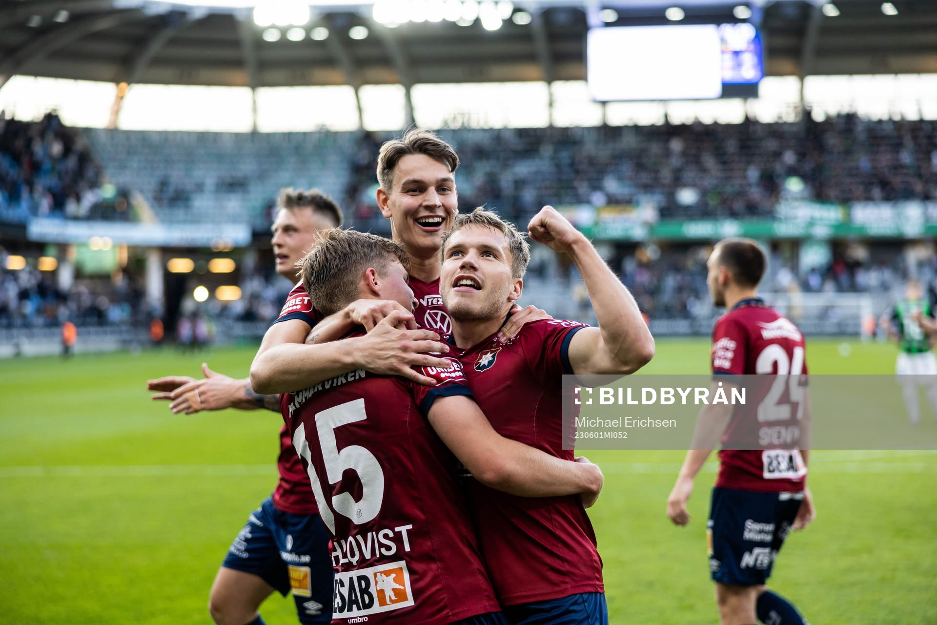 Örgrytes Isak Dahlqvist, Hampus Dahlqvist och Noah