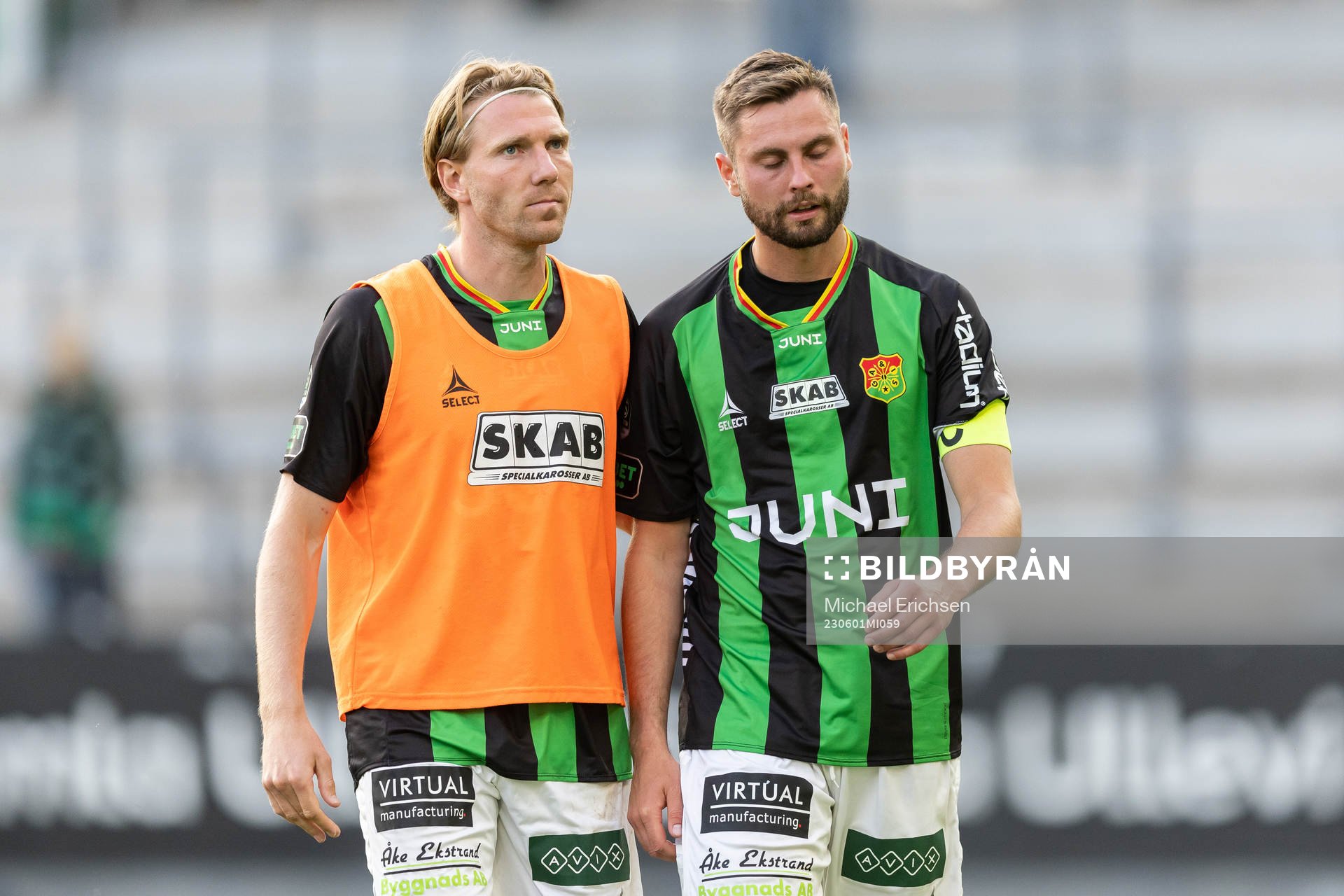 GAIS August Wängberg och Axel Norén deppar
