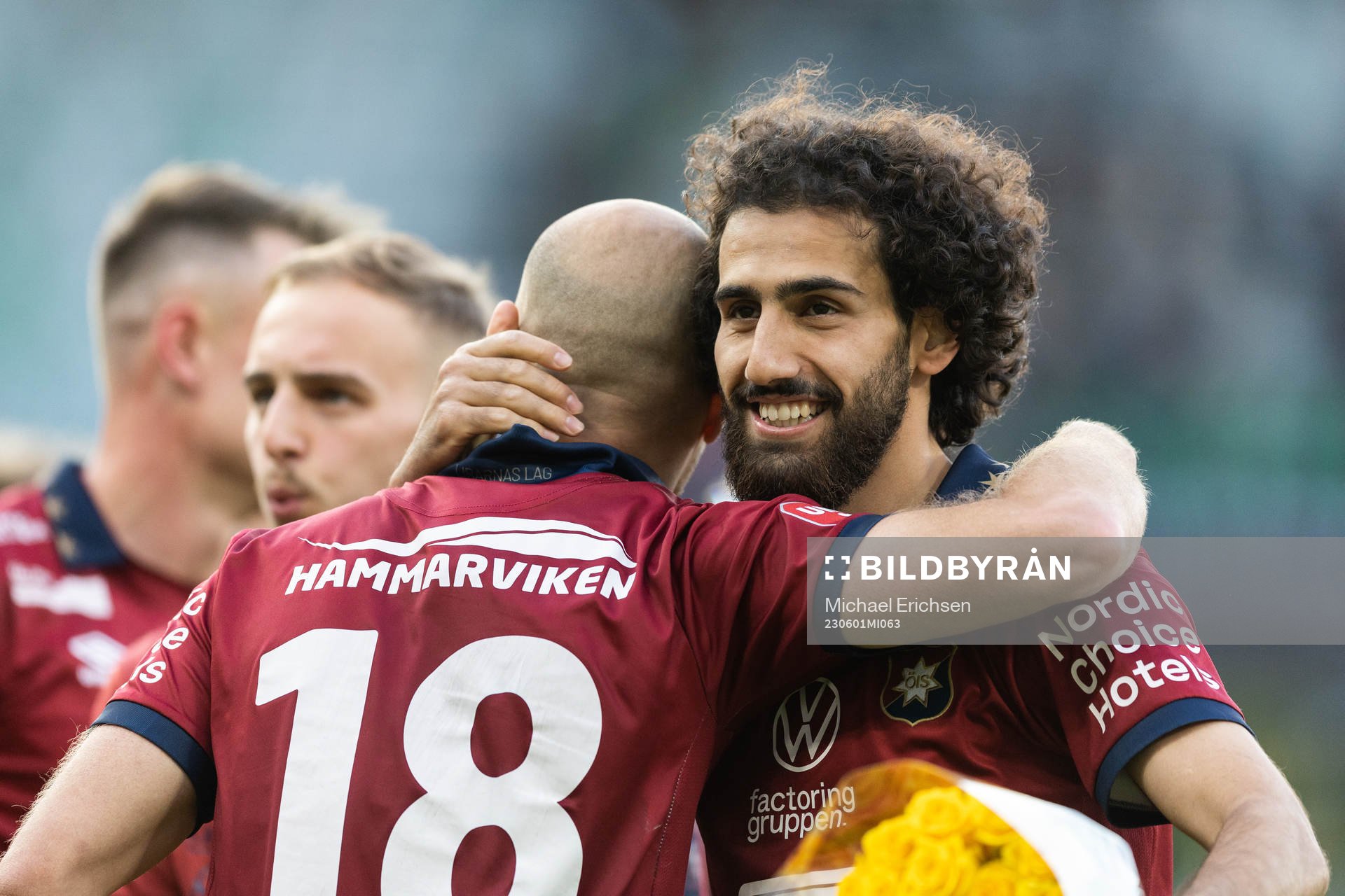 Örgrytes Jonathan Drott och Hady Saleh Karim