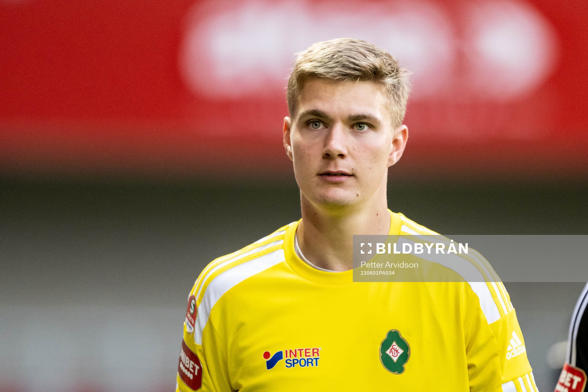 Skövde AIKs målvakt David Engelbrektsson