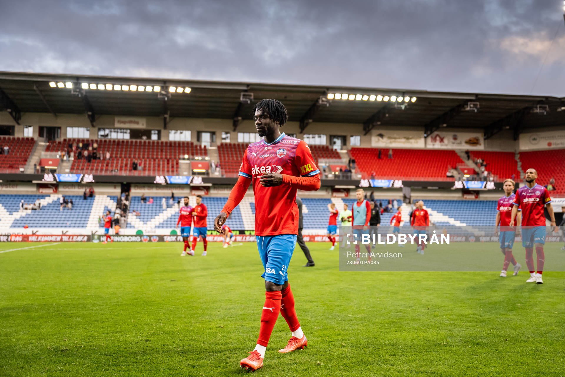 Helsingborgs Benjamin Acquah deppar