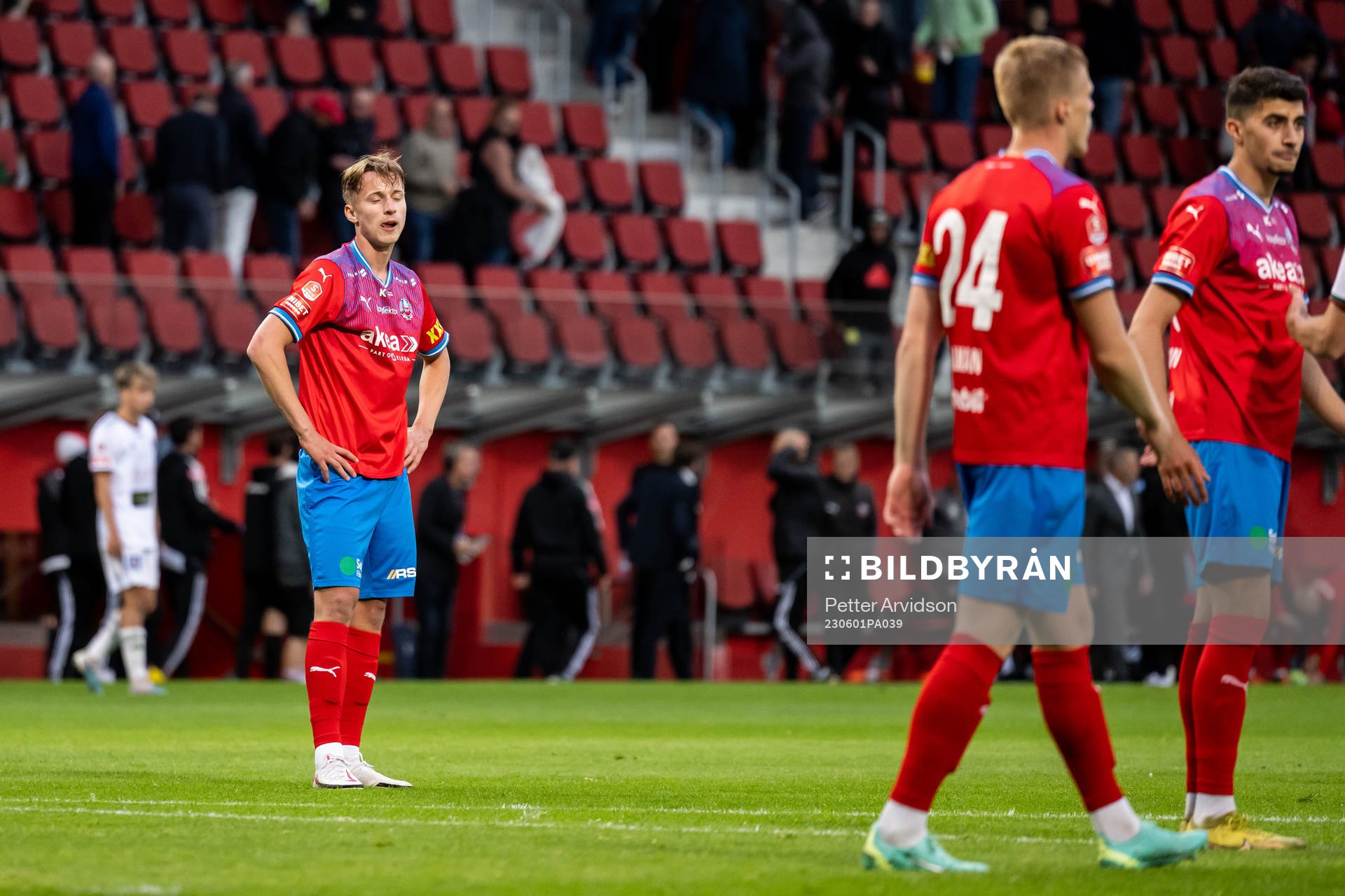 Helsingborgs Lukas Kjellnäs deppar