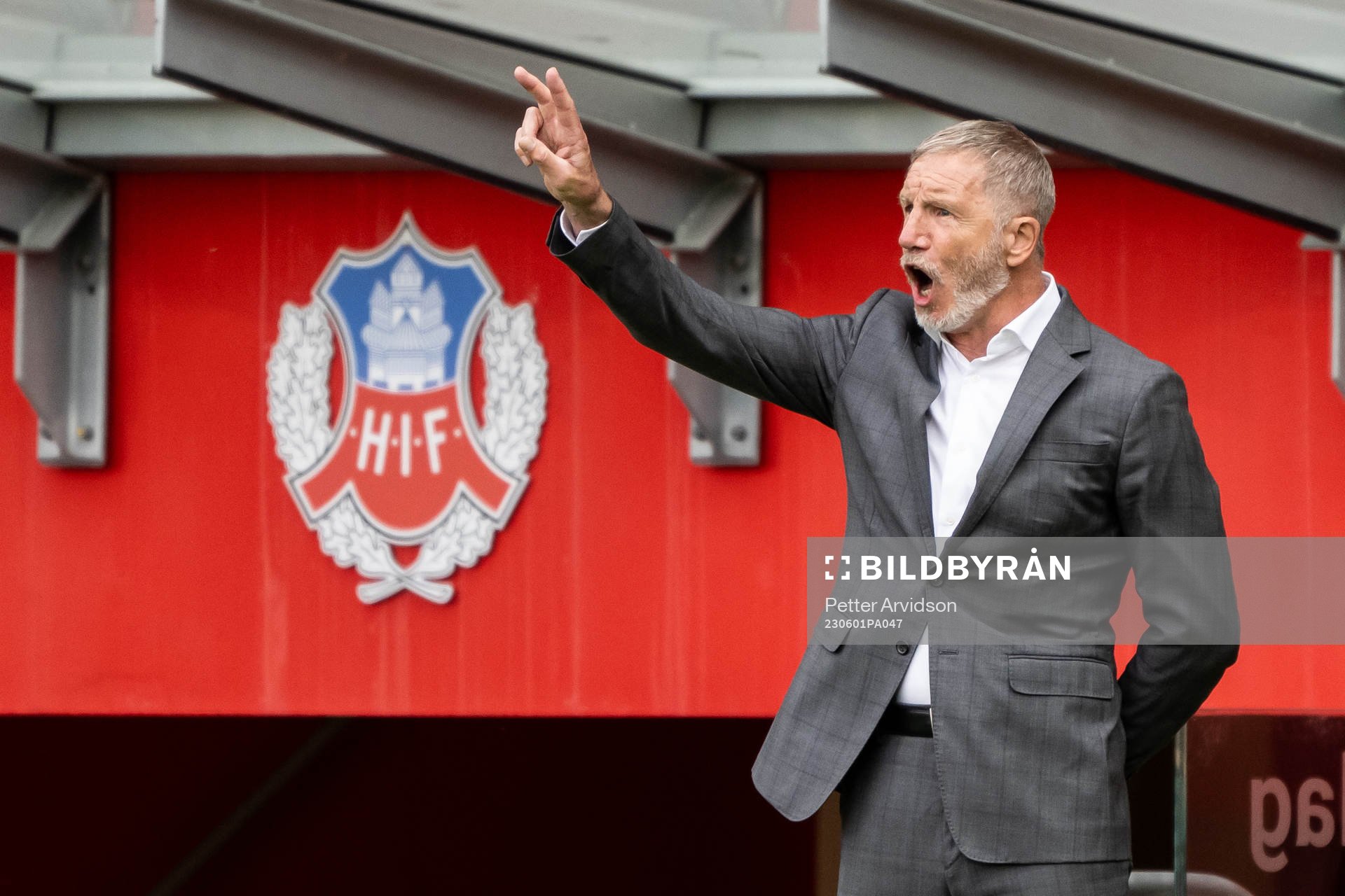 Helsingborgs tränare Stuart Baxter