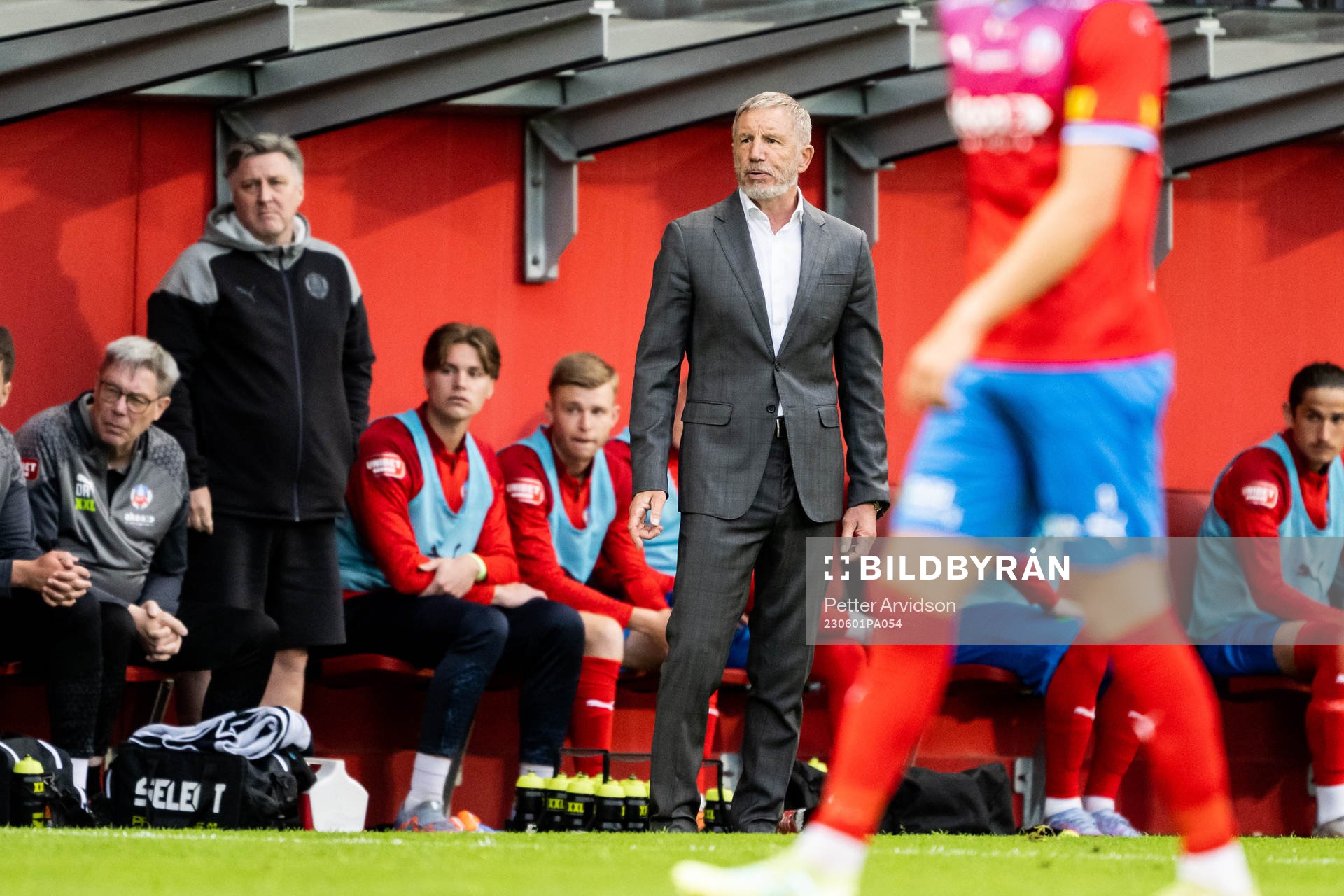 Helsingborgs tränare Stuart Baxter