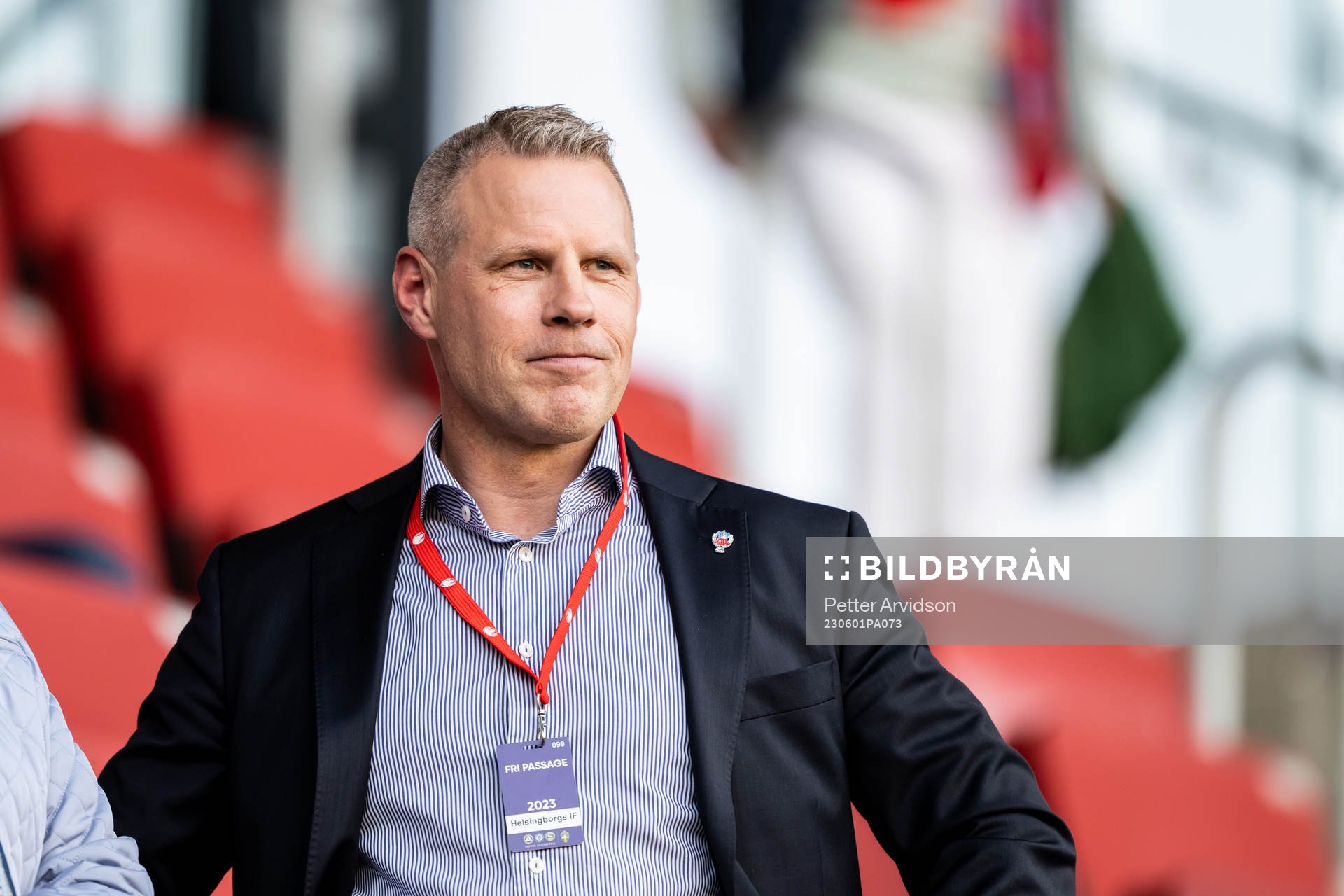 Helsingborgs ordförande Fredrik Karlsson