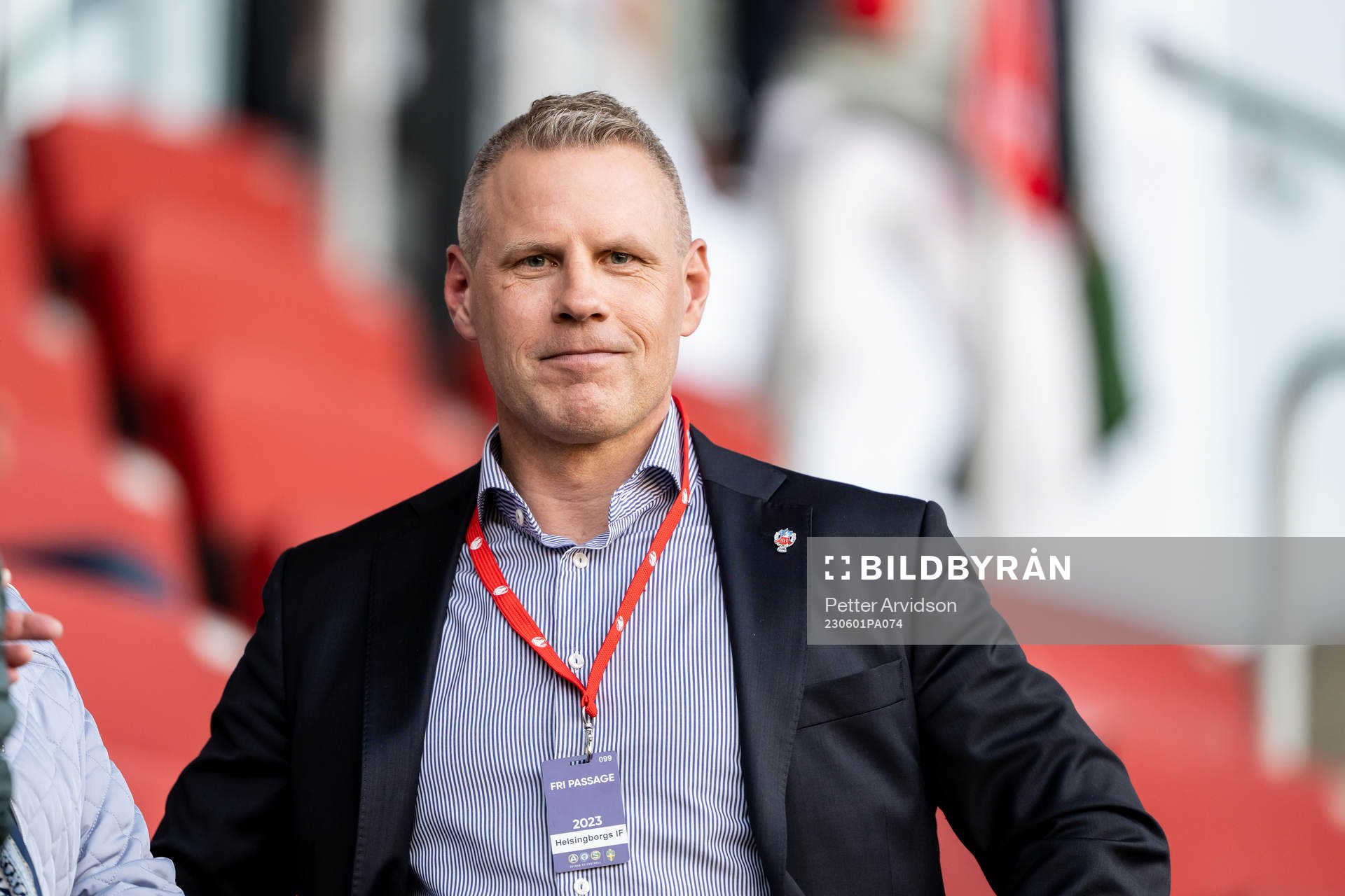 Helsingborgs ordförande Fredrik Karlsson