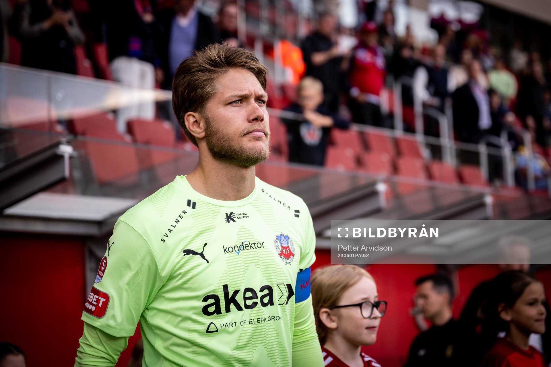 Helsingborgs målvakt Kalle Joelsson