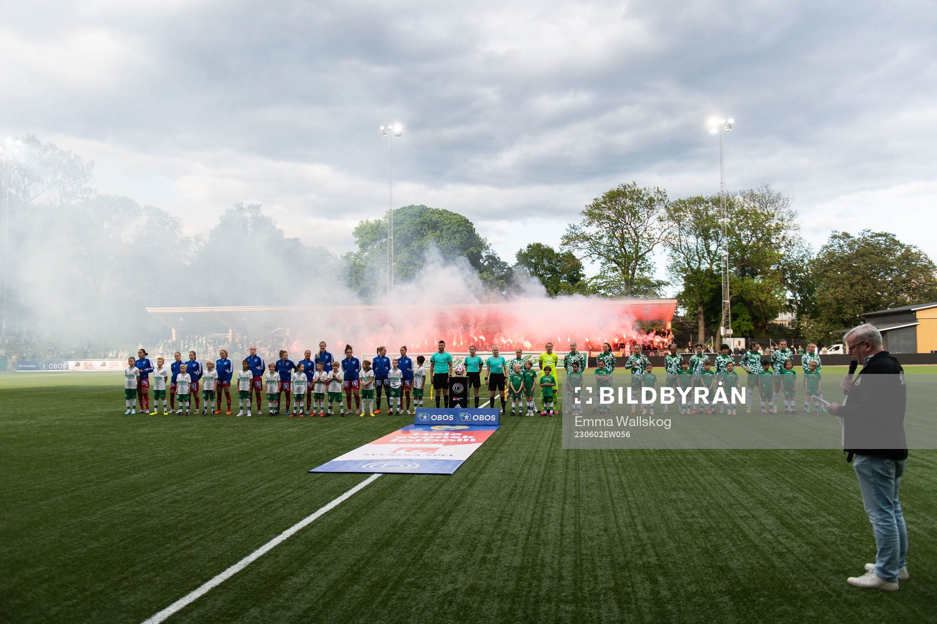 IFK Norrköpings och Hammarbys spelare