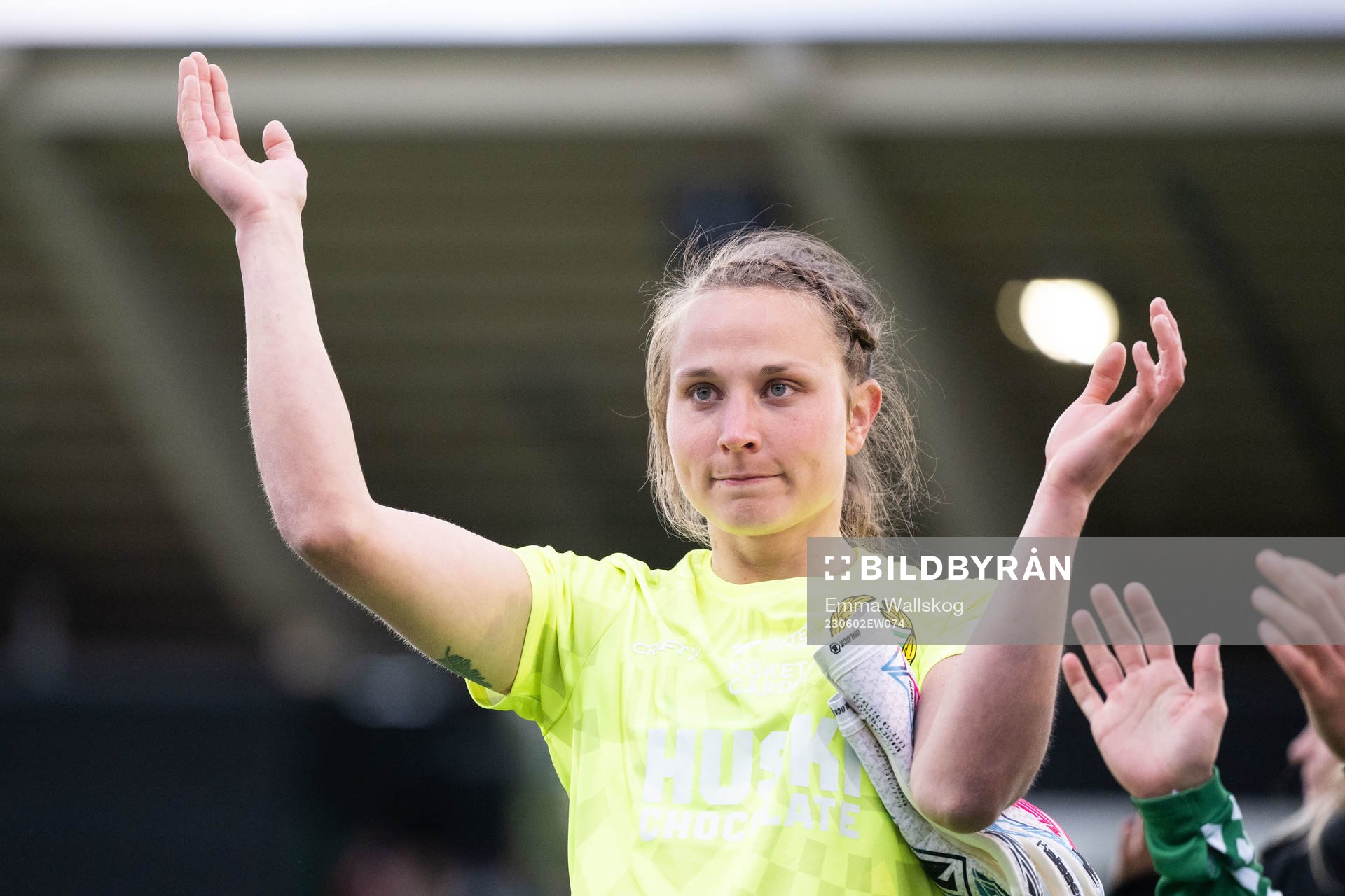 Hammarbys målvakt Anna Tamminen
