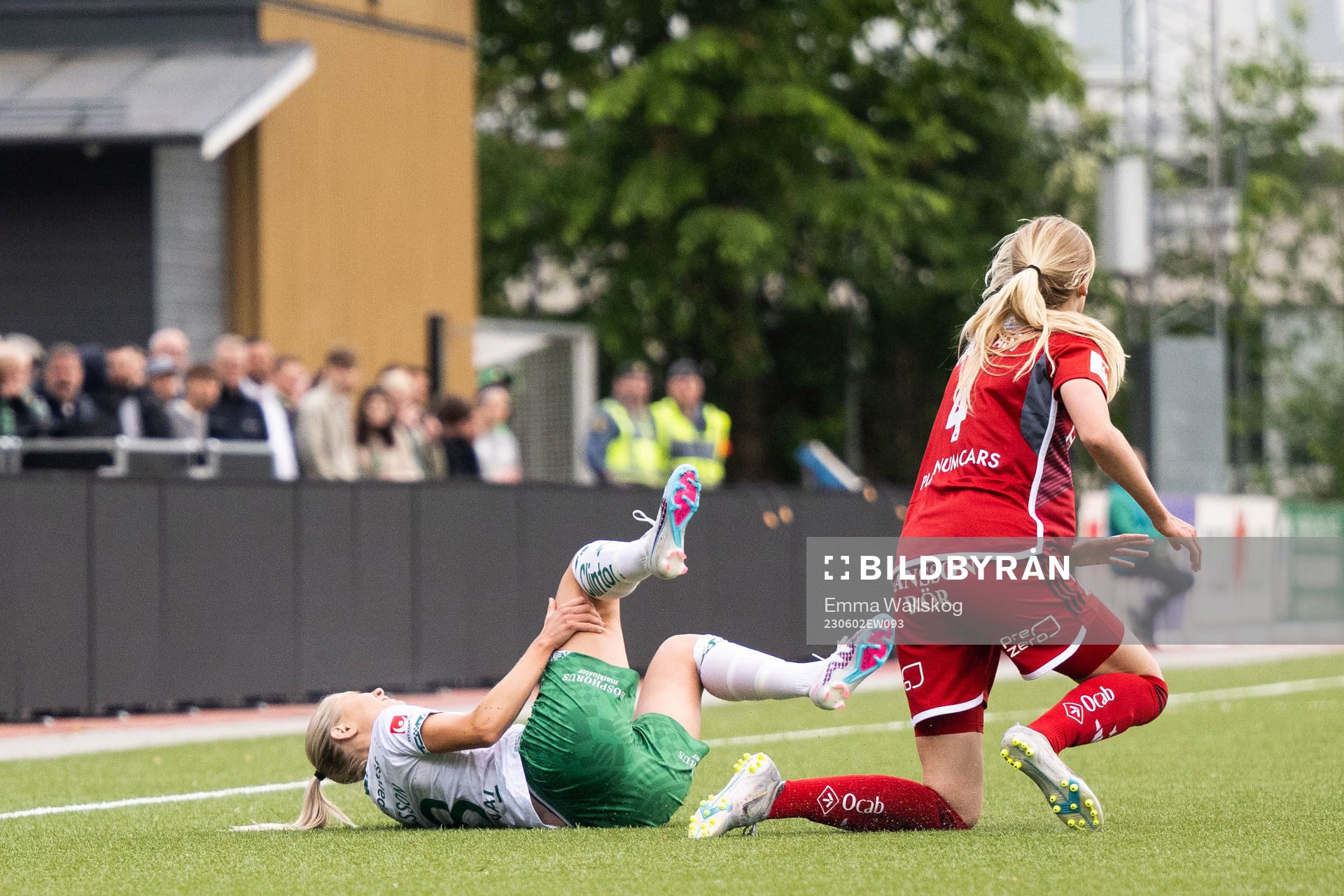 Hammarbys Alice Carlsson har ont