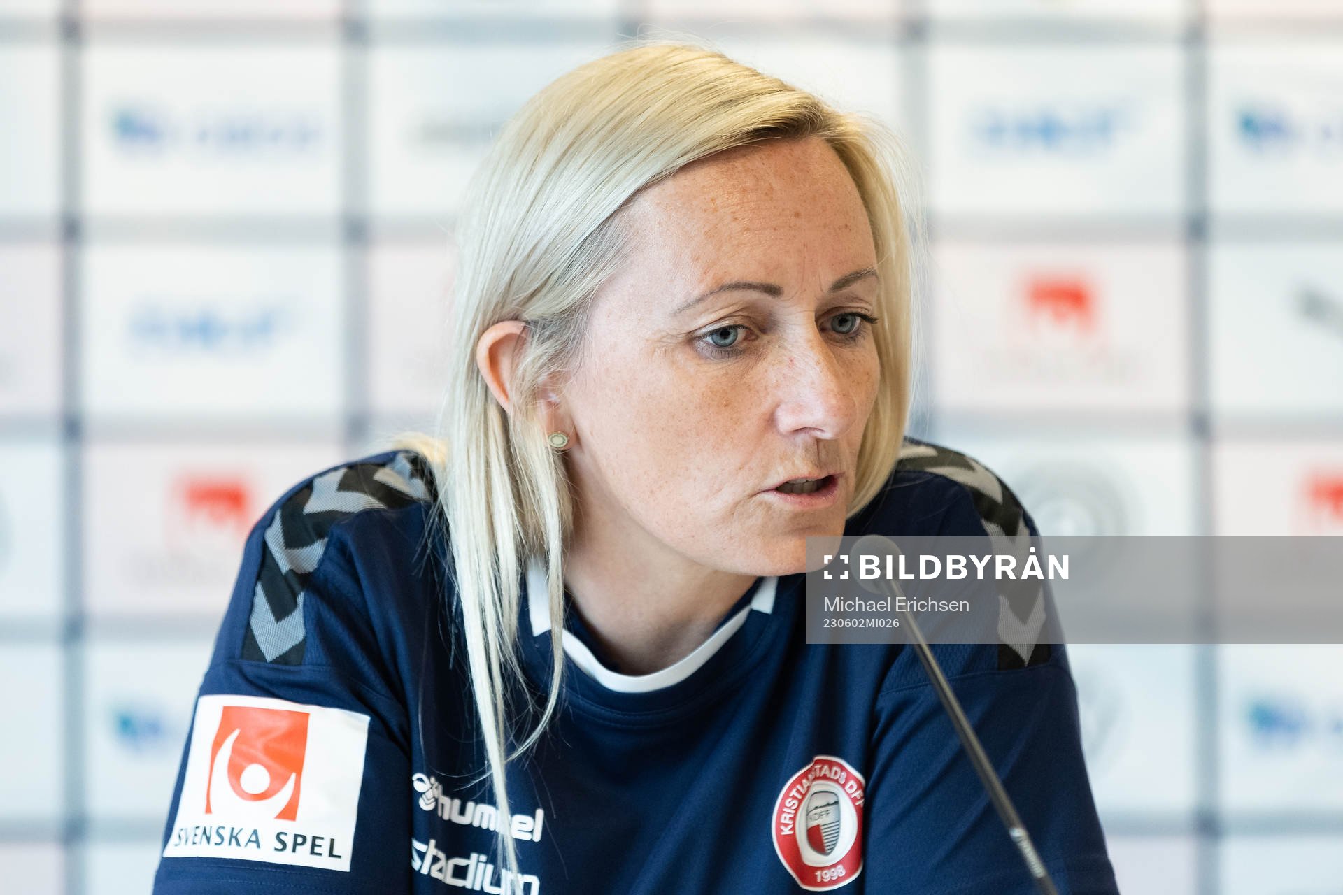Kristianstads tränare Elisabet Gunnarsdottir på