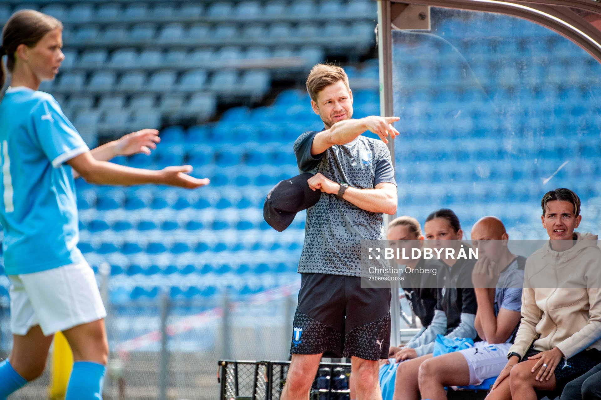 Malmö FFs tränare Johan Grönlund