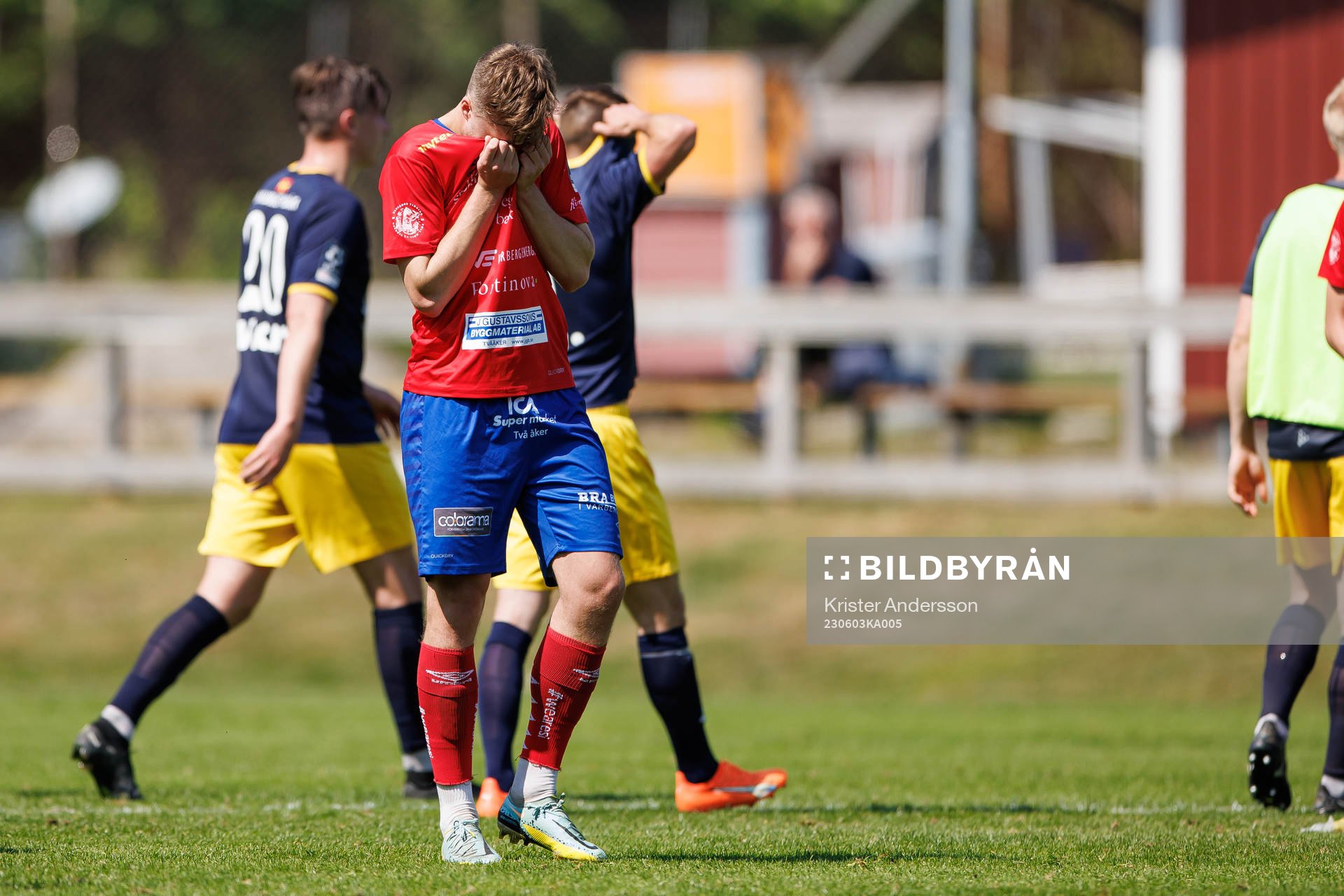 Tvååkers Johan Gudmundsson deppar