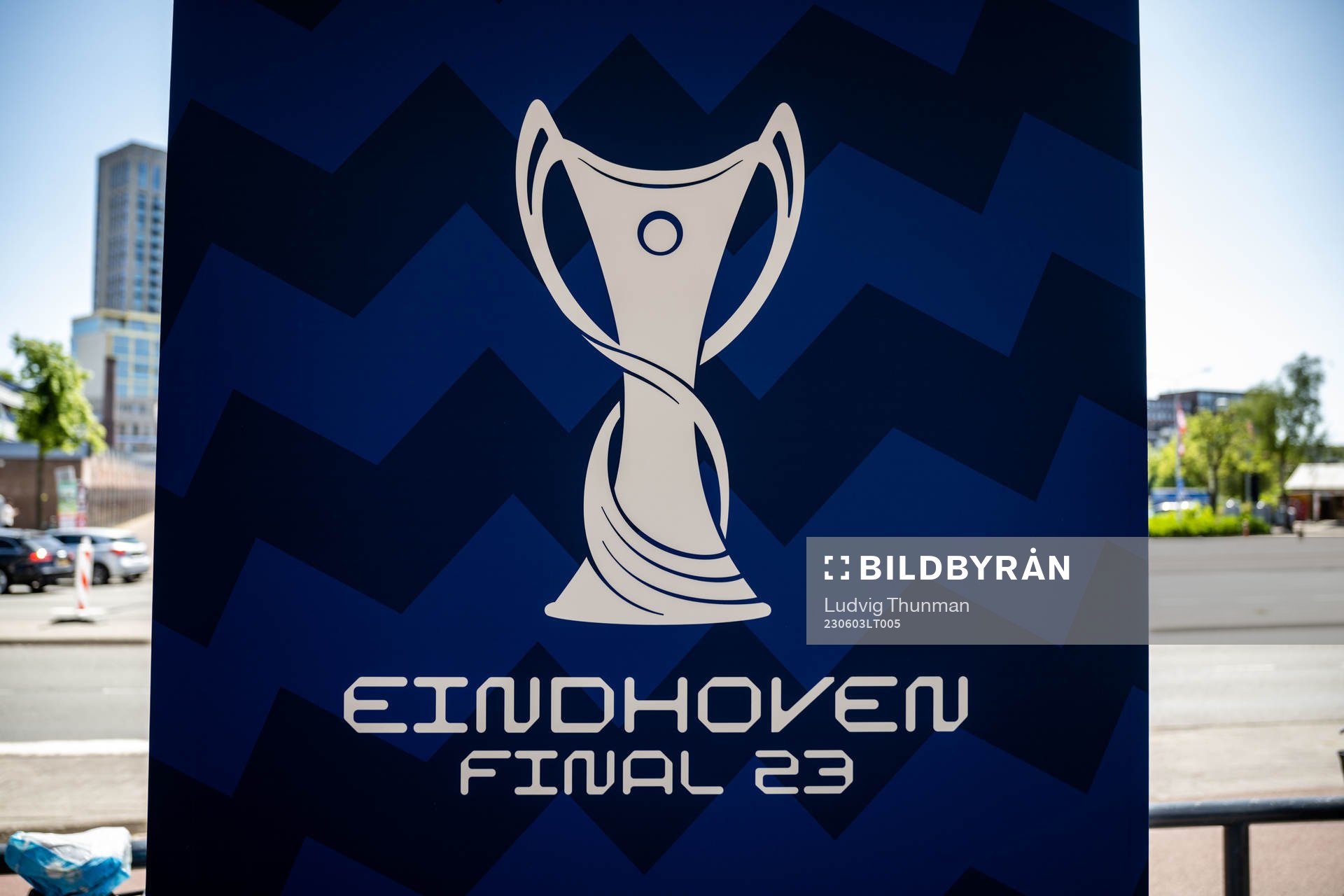 The UEFA Women's Champions League final logo