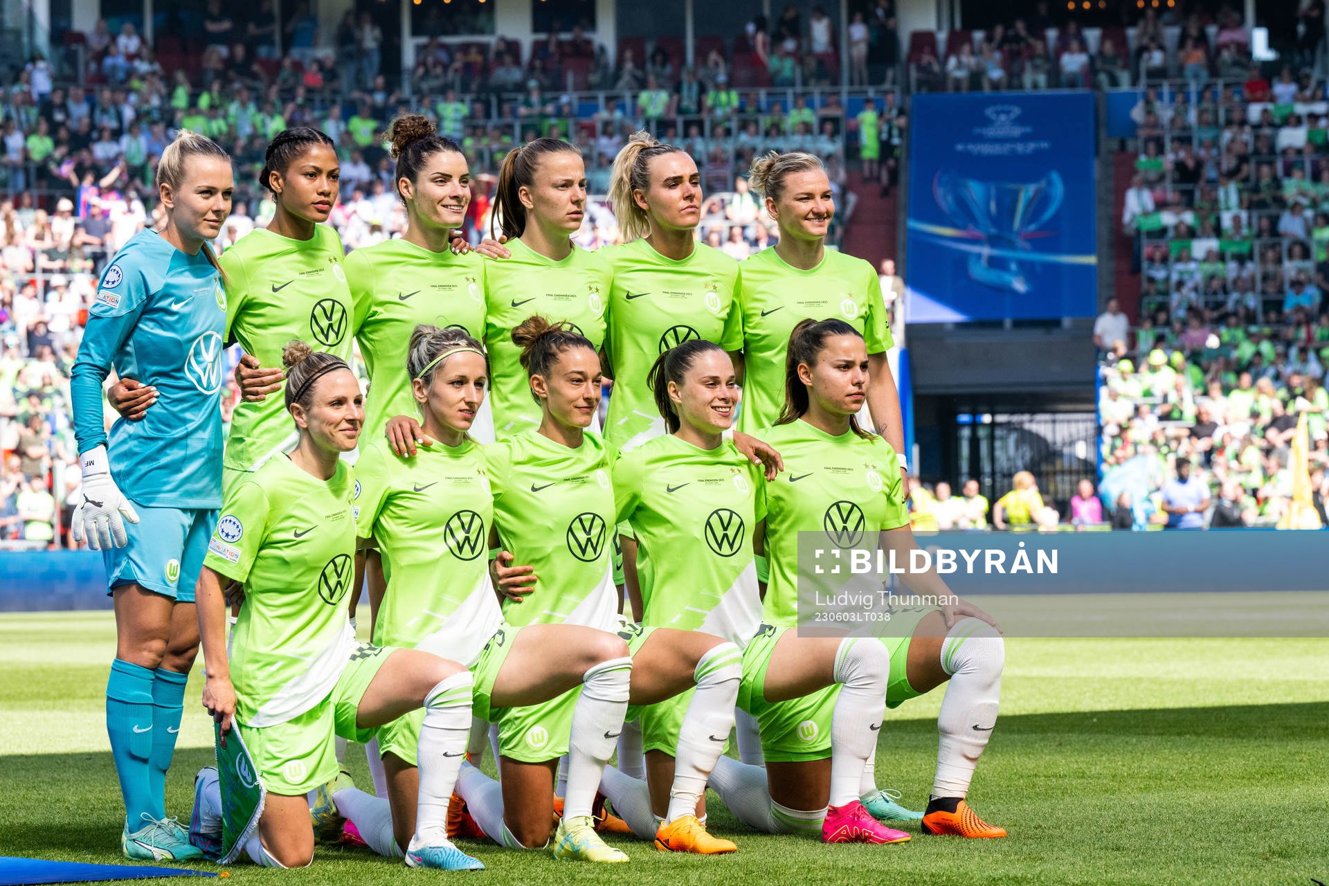 Starting eleven of Wolfsburg