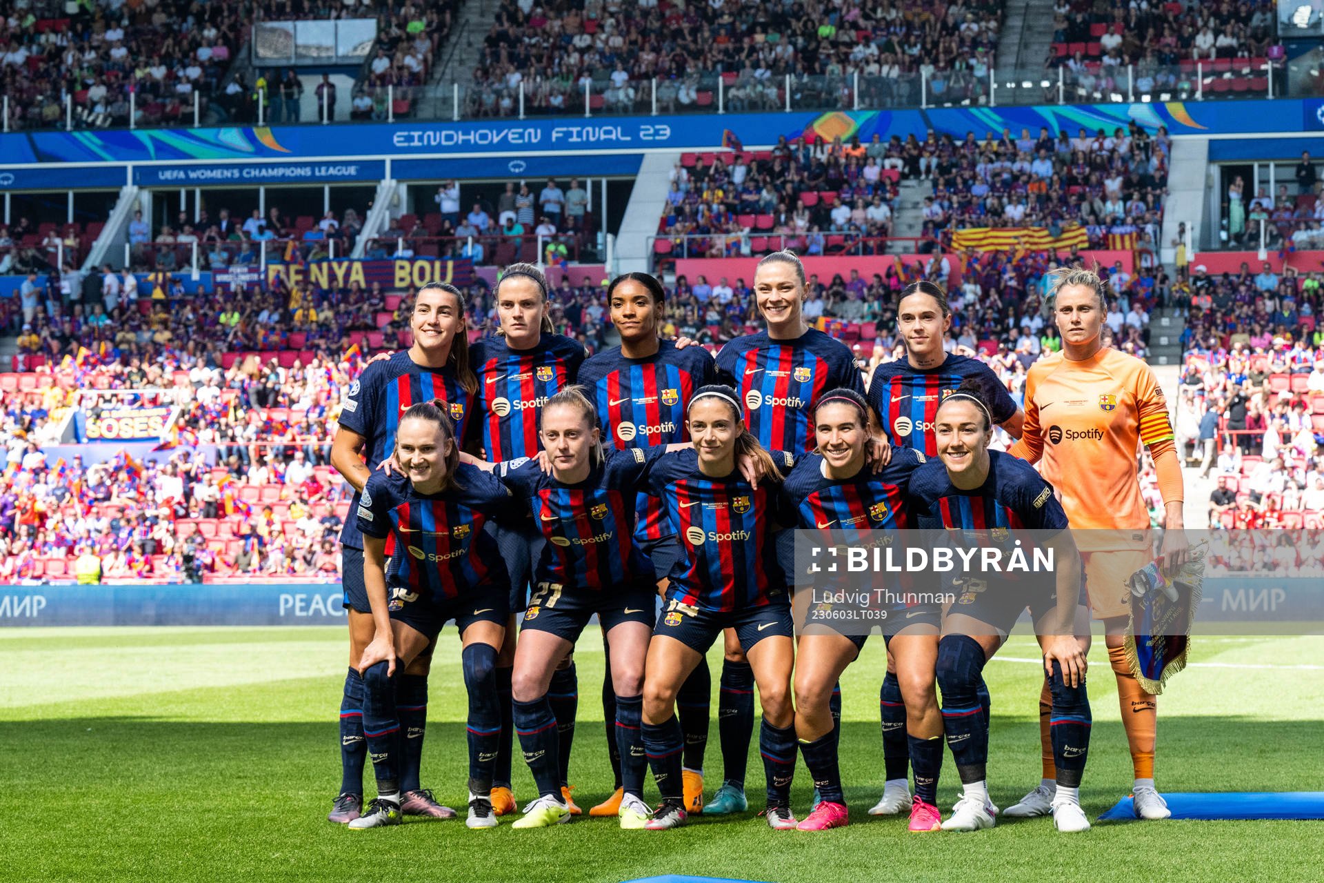 Starting eleven of Barcelona