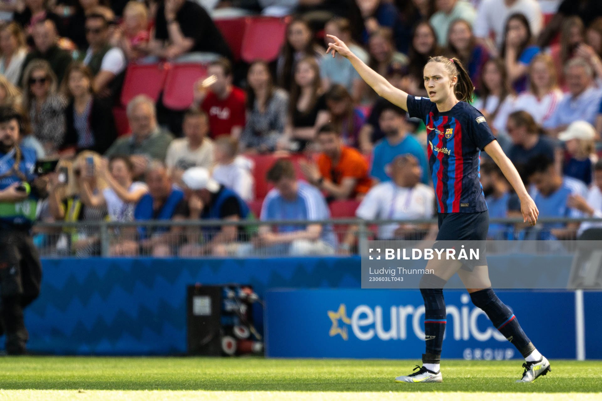 Caroline Graham Hansen of Barcelona