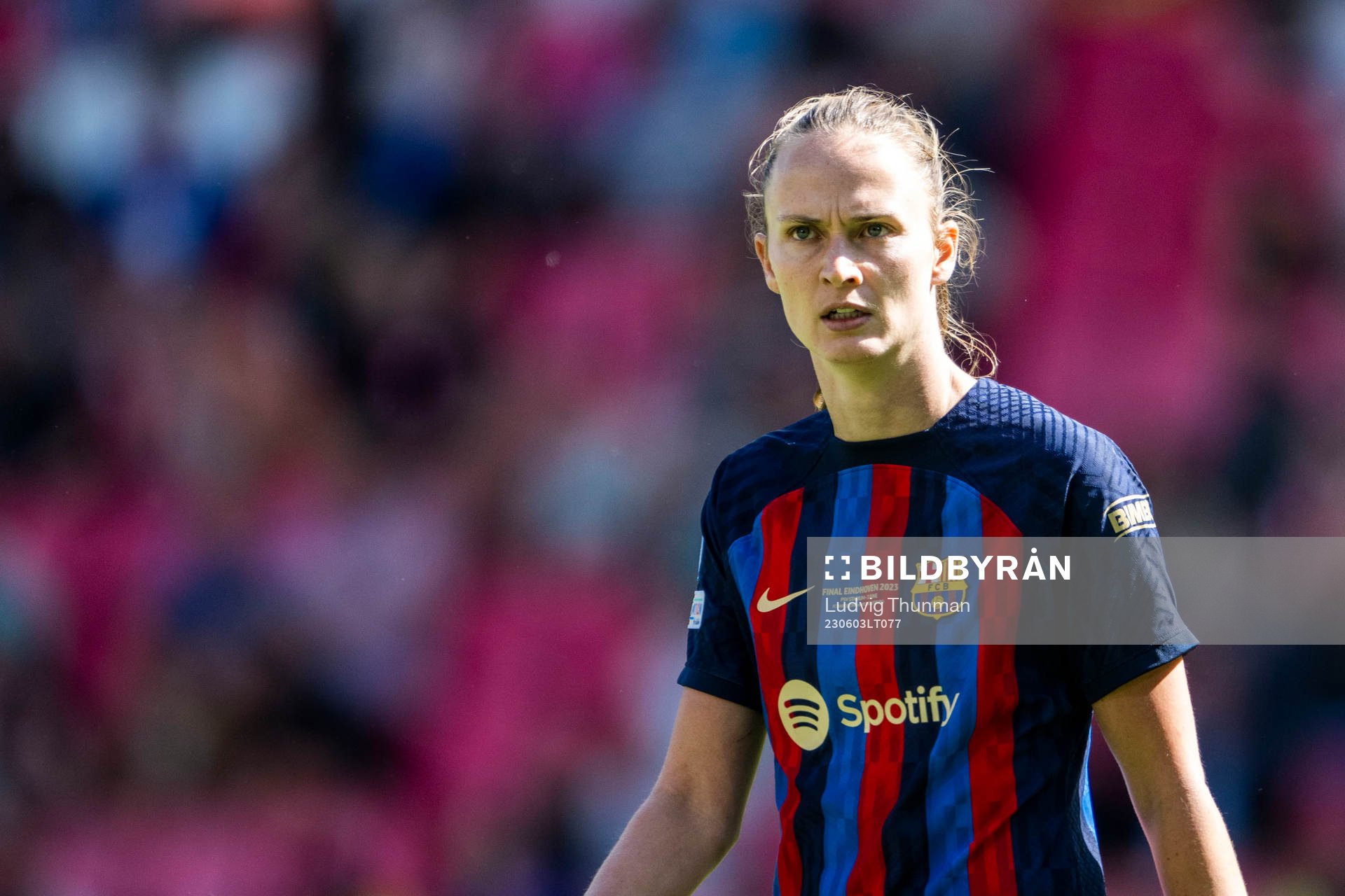 Caroline Graham Hansen of Barcelona