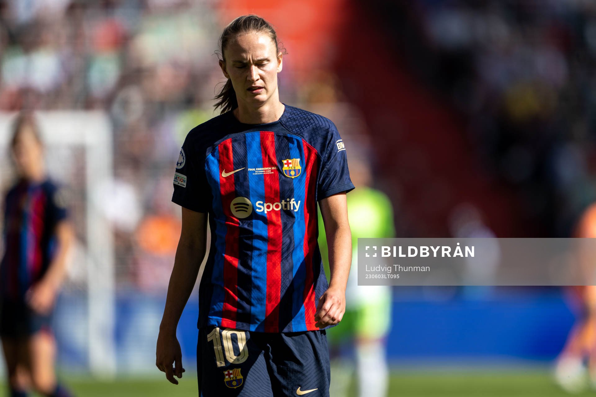 Caroline Graham Hansen of Barcelona