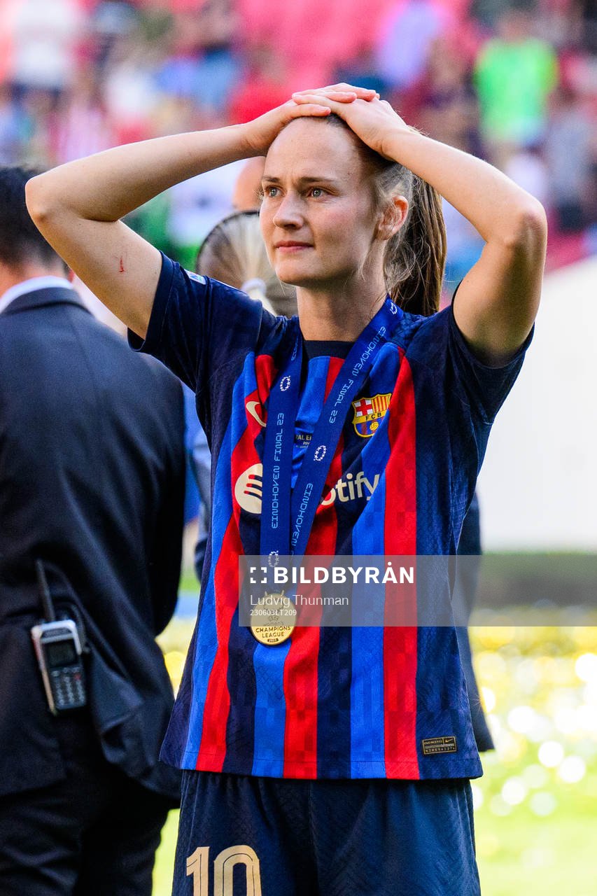 Caroline Graham Hansen of Barcelona