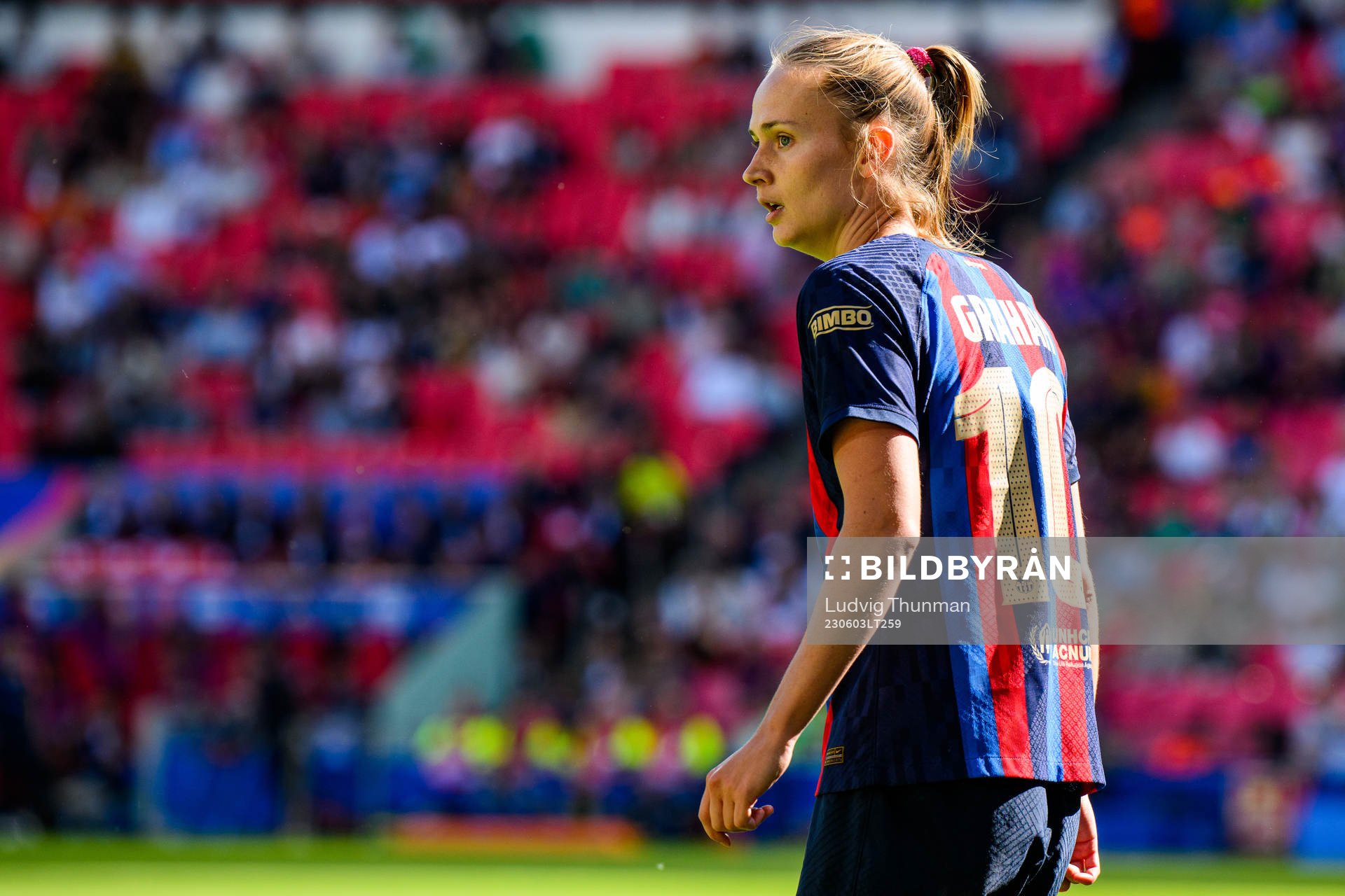 Caroline Graham Hansen of Barcelona
