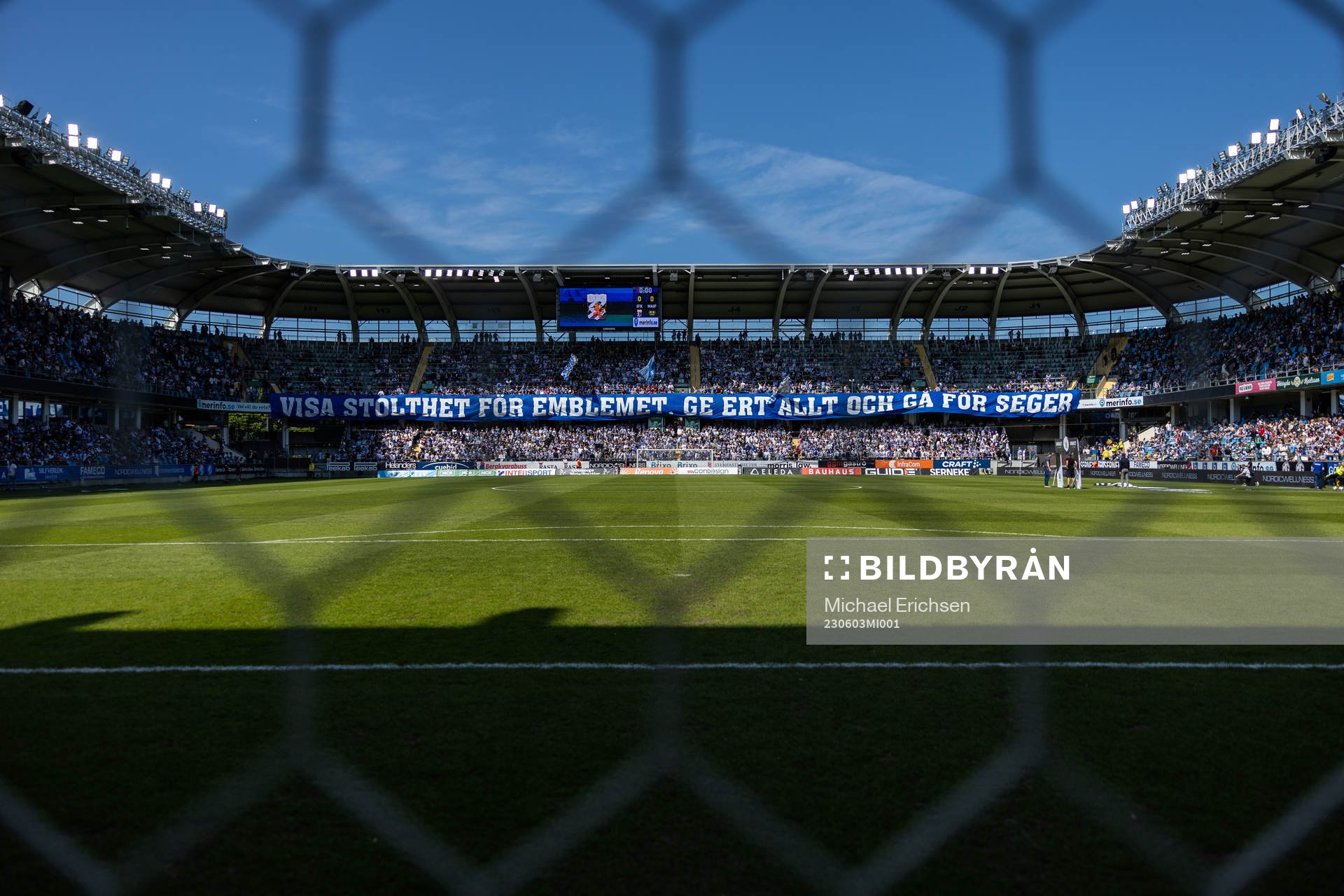 Interiöv av Gamla Ullevi