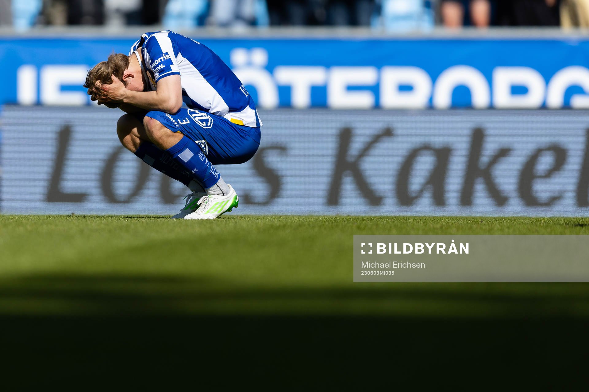 IFK Göteborgs Johan Bångsbo deppar