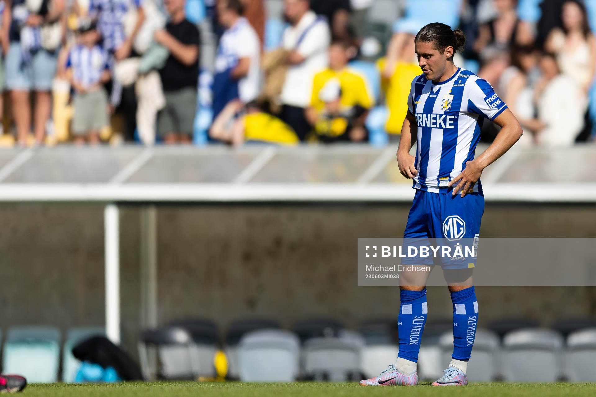 IFK Göteborgs Eman Markovic deppar