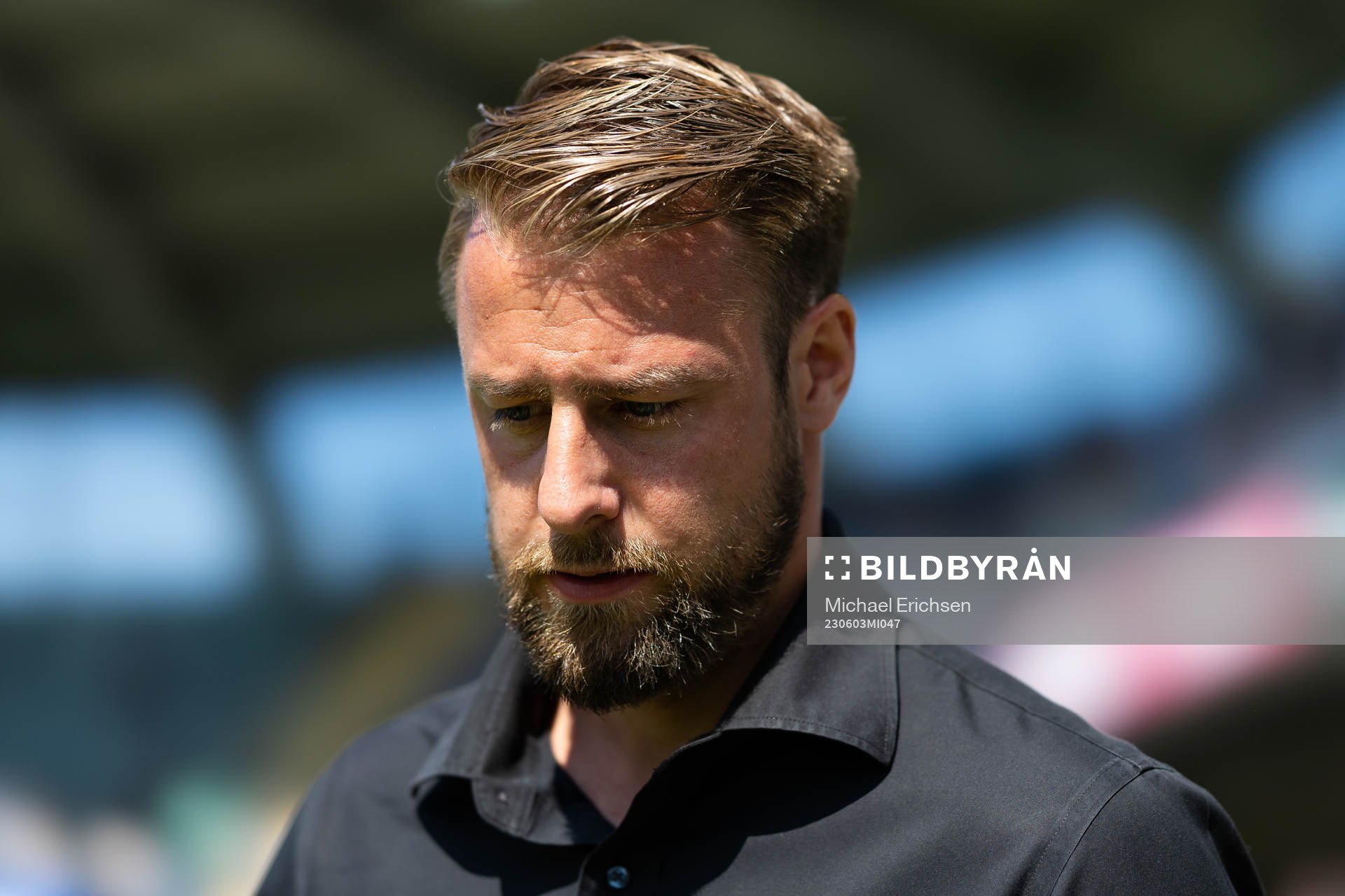 IFK Göteborgs tränare William Lundin innan