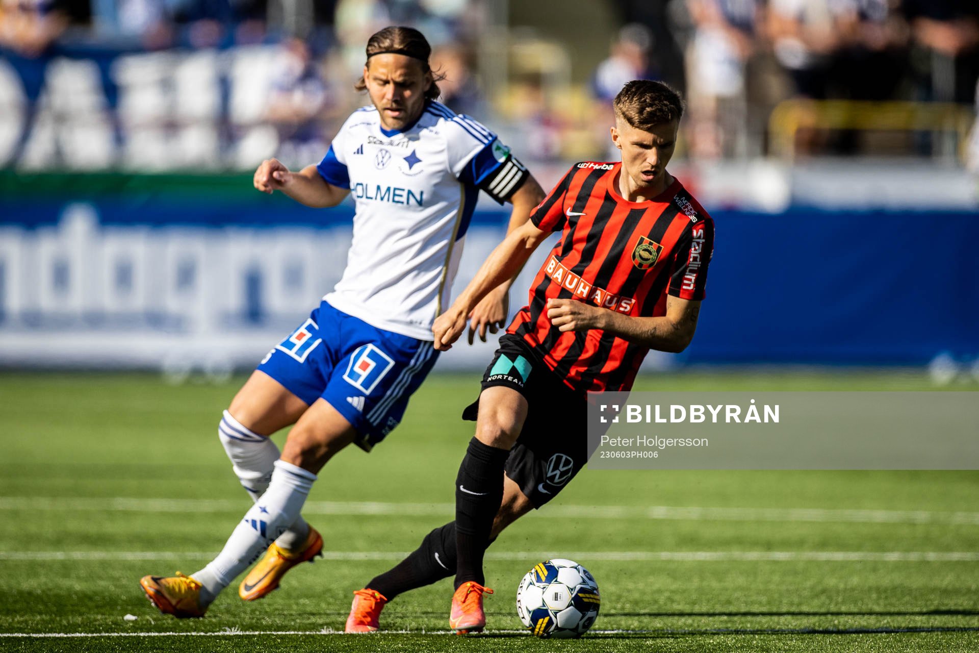 IFK Norrköpings Christoffer Nyman och Brommapojkarnas