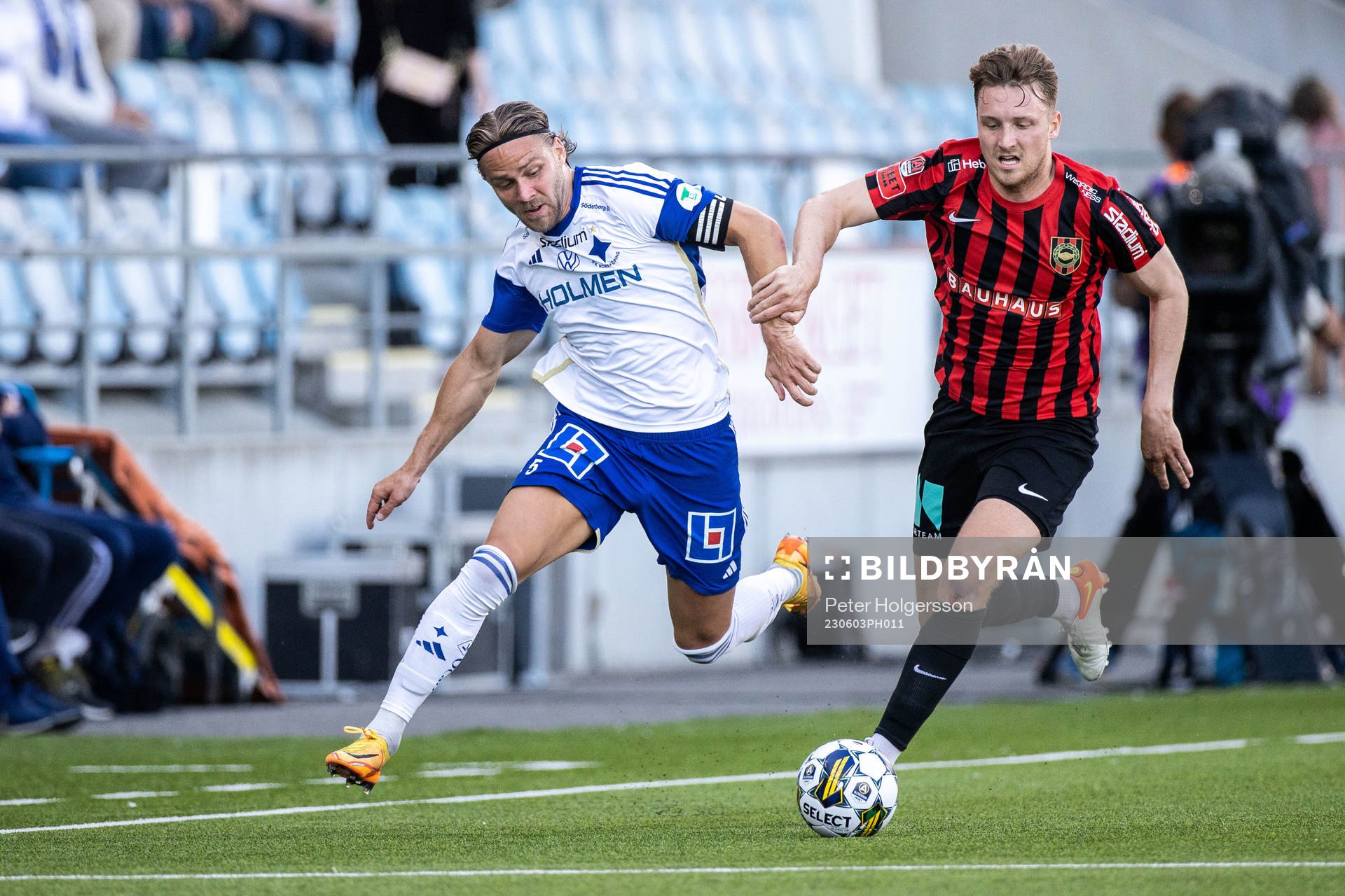 IFK Norrköpings Christoffer Nyman och Brommapojkarnas