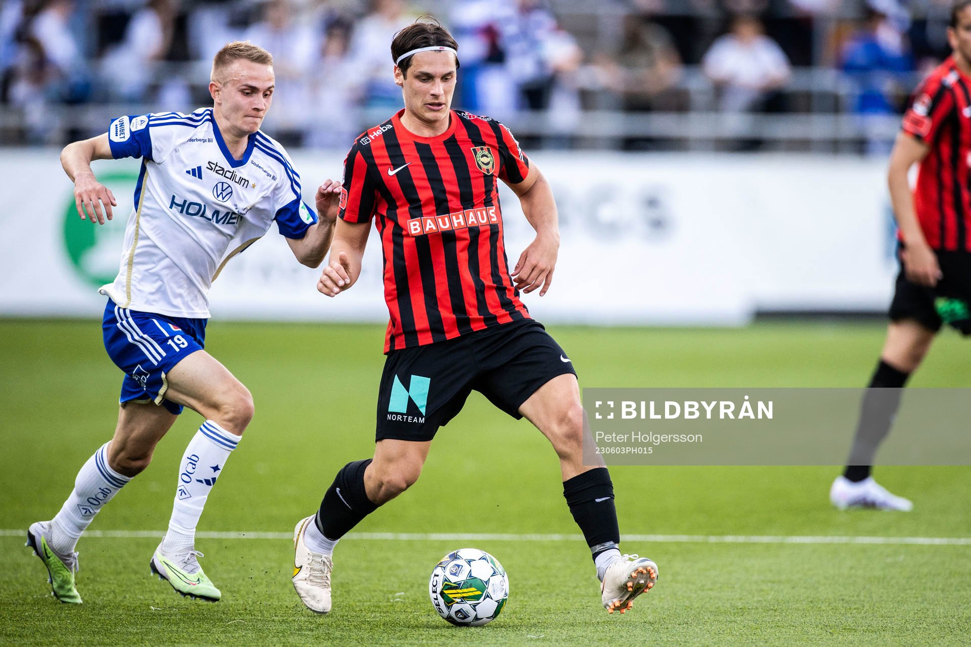 IFK Norrköpings Victor Stange Lind och Brommapojkarnas