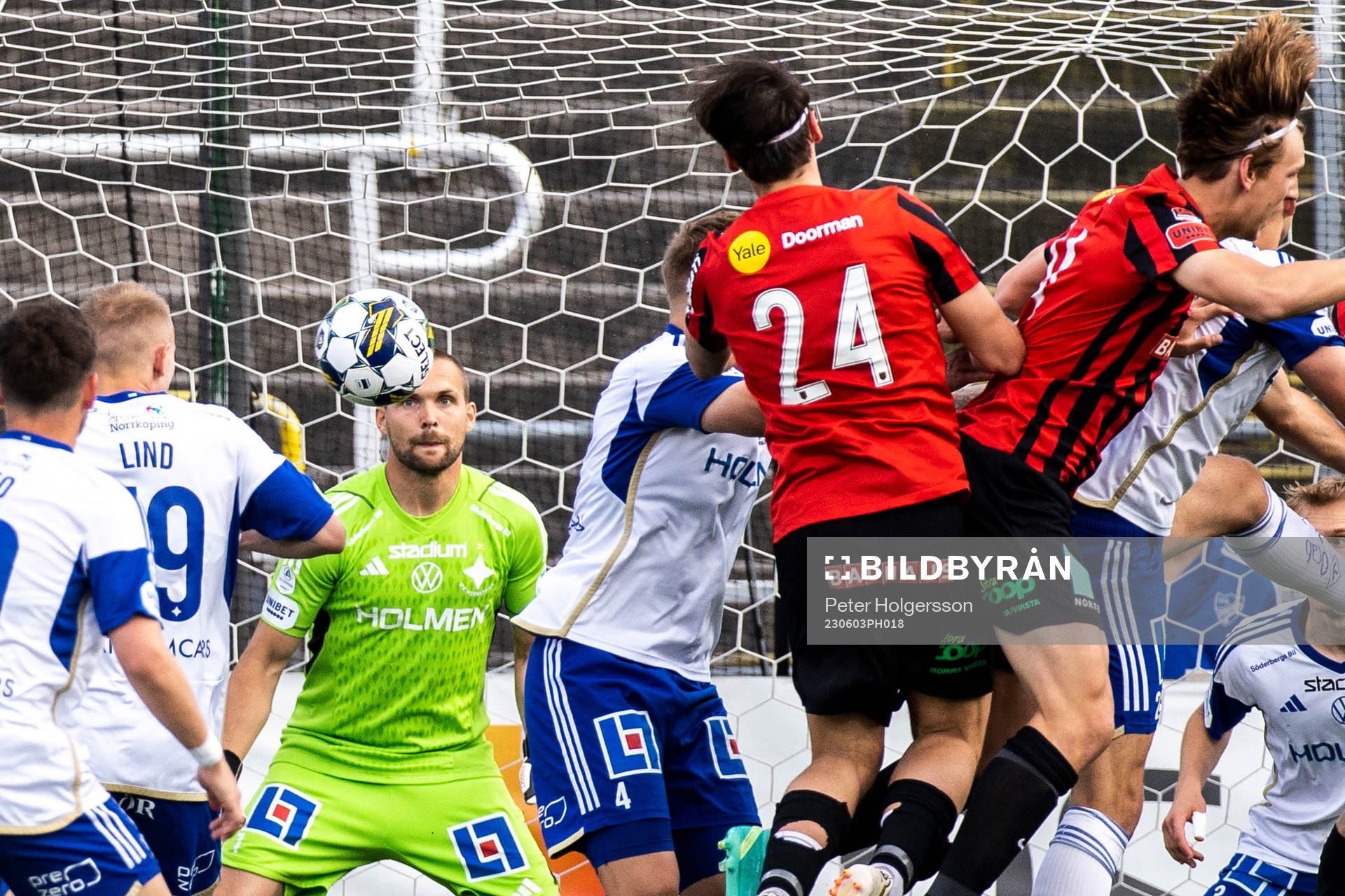 IFK Norrköpings målvakt Oscar Jansson