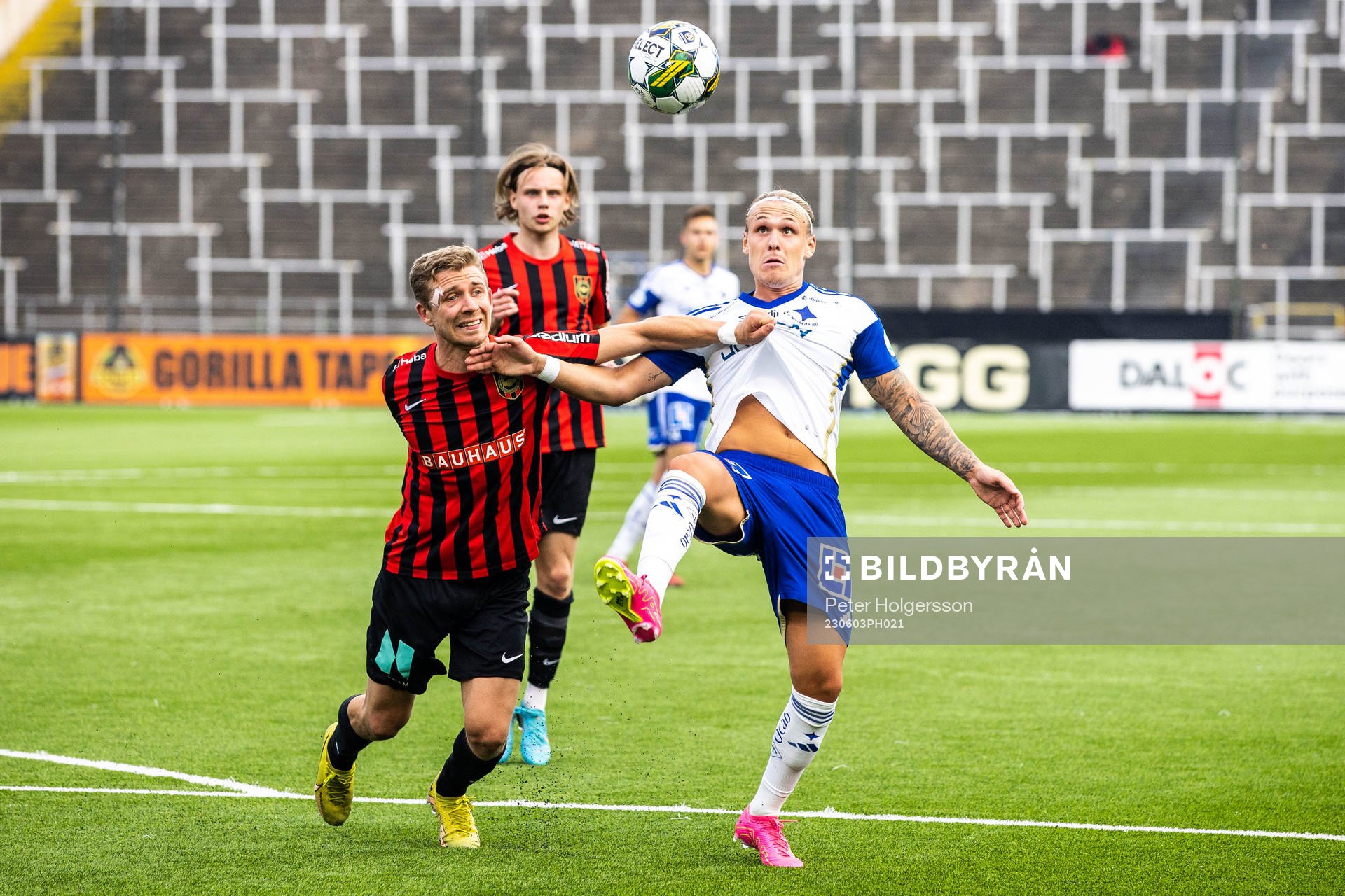 Brommapojkarnas Ludvig Fritzson och IFK Norrköpings Arnor