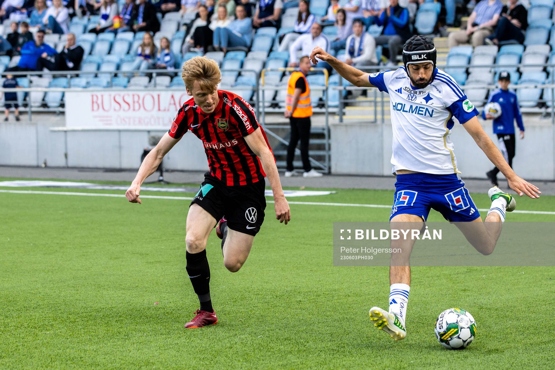 Brommapojkarnas Gustav Sandberg Magnusson och IFK