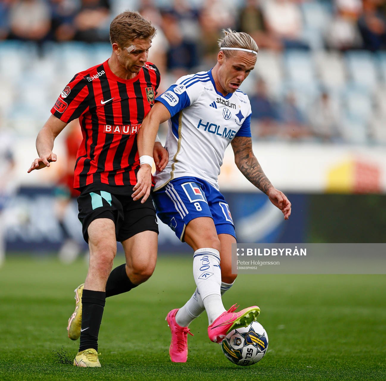 Brommapojkarnas Ludvig Fritzson och IFK Norrköpings Arnor