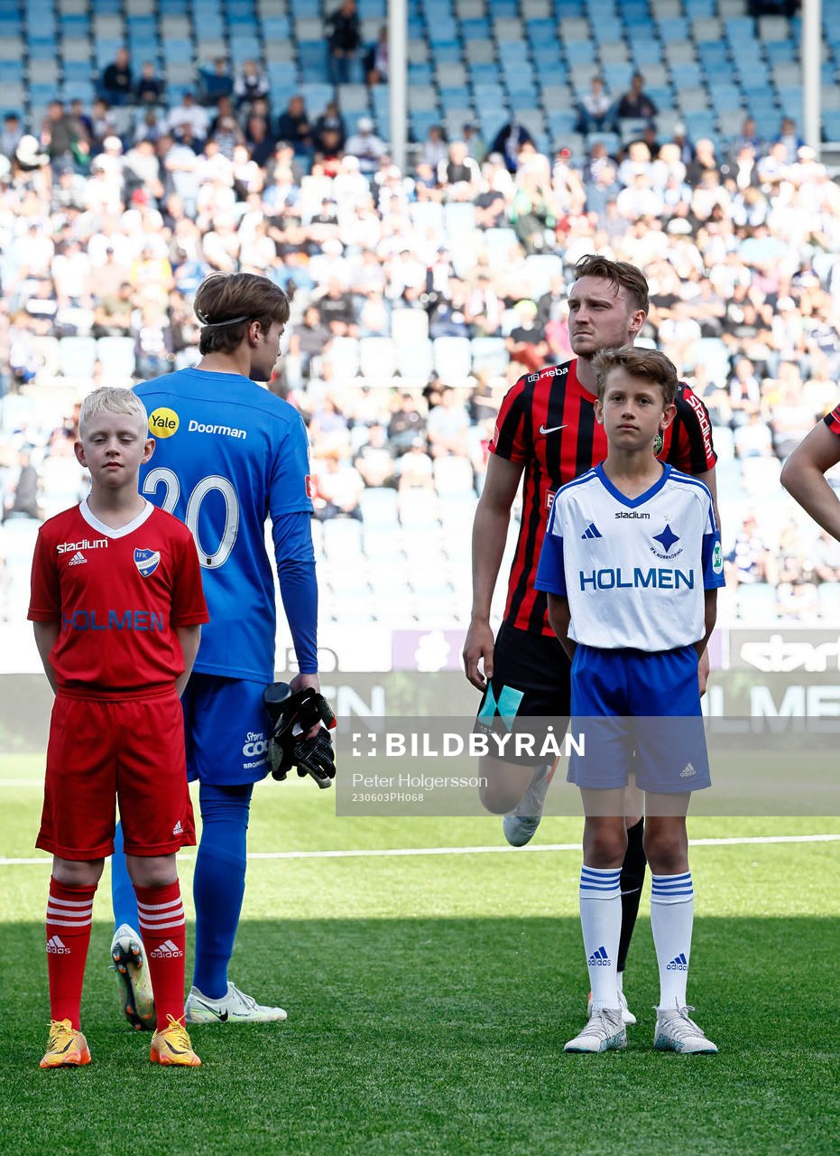 under fotbollsmatchen i Allsvenskan mellan IFK Norrköping