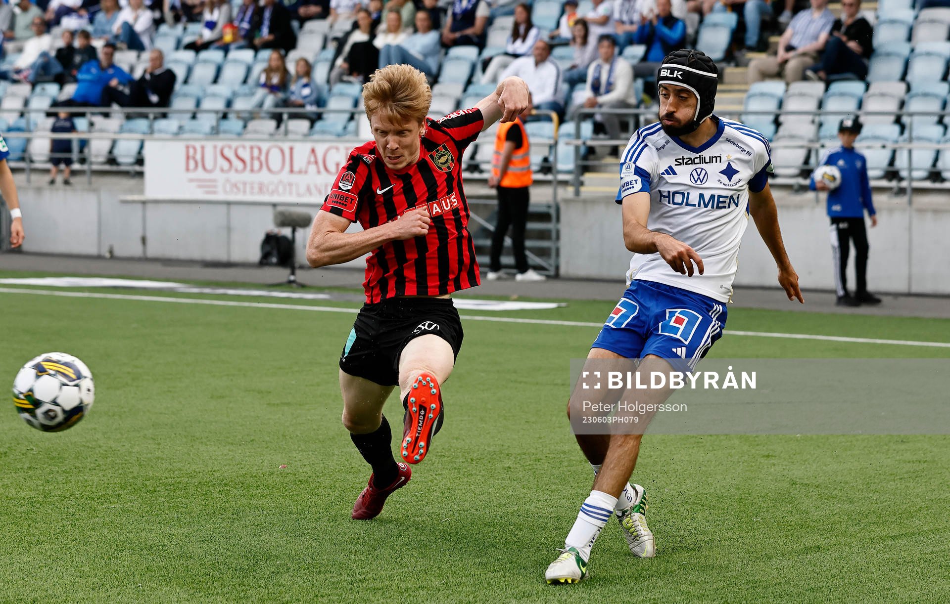 Brommapojkarnas Gustav Sandberg Magnusson och IFK