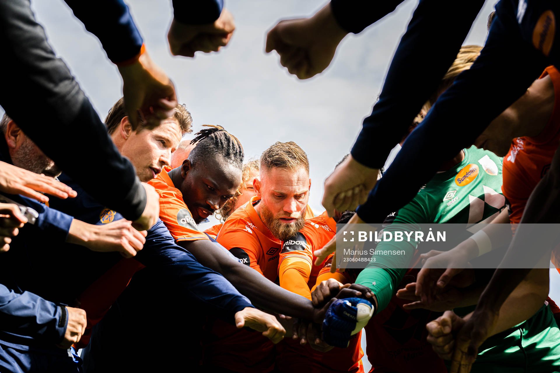 Amidou Diop and David Fällman of Aalesund