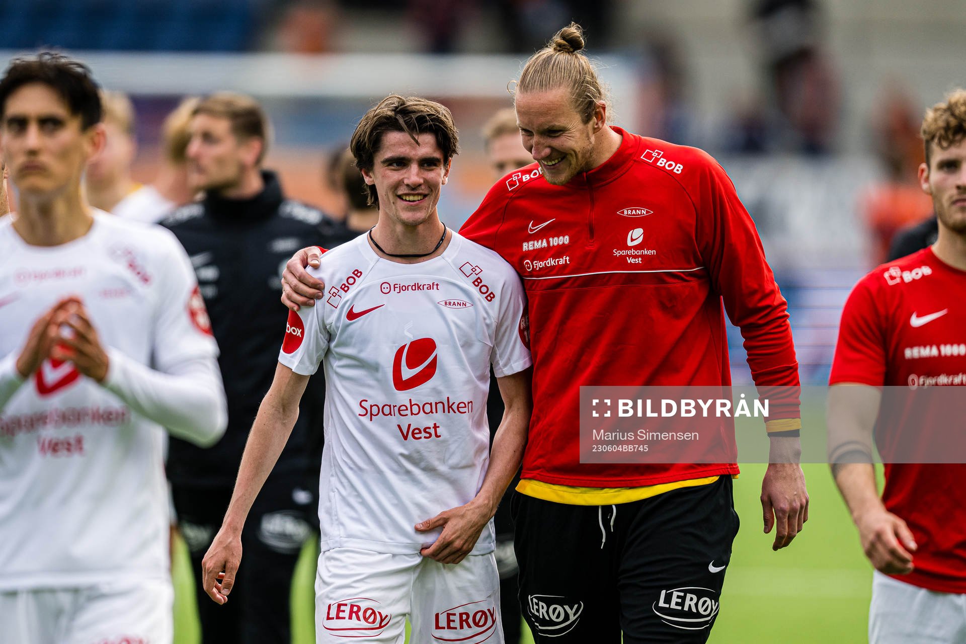 Ulrik Mathisen and Eirik Holmen Johansen of Brann