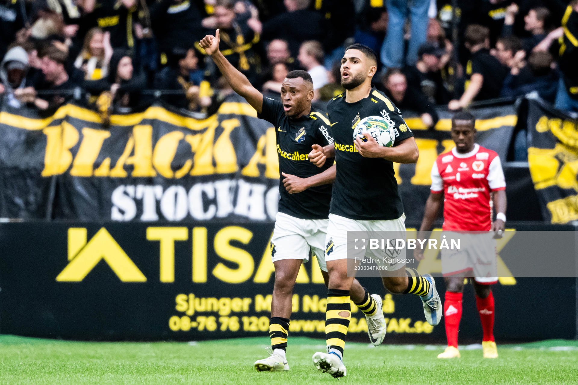 AIKs Abdussalam Magashy jublar