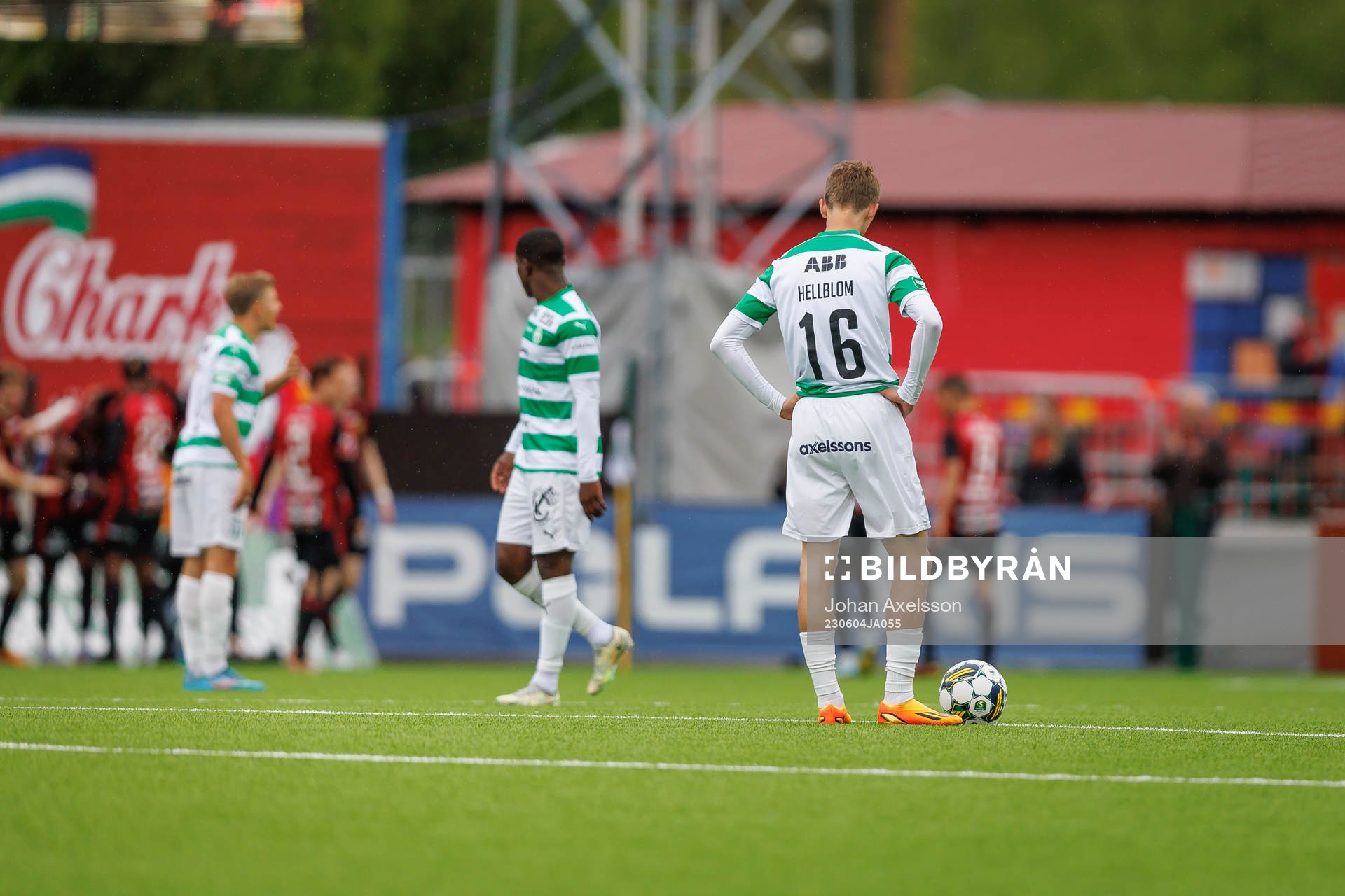 Västerås SKs Anders Hellblom  deppar