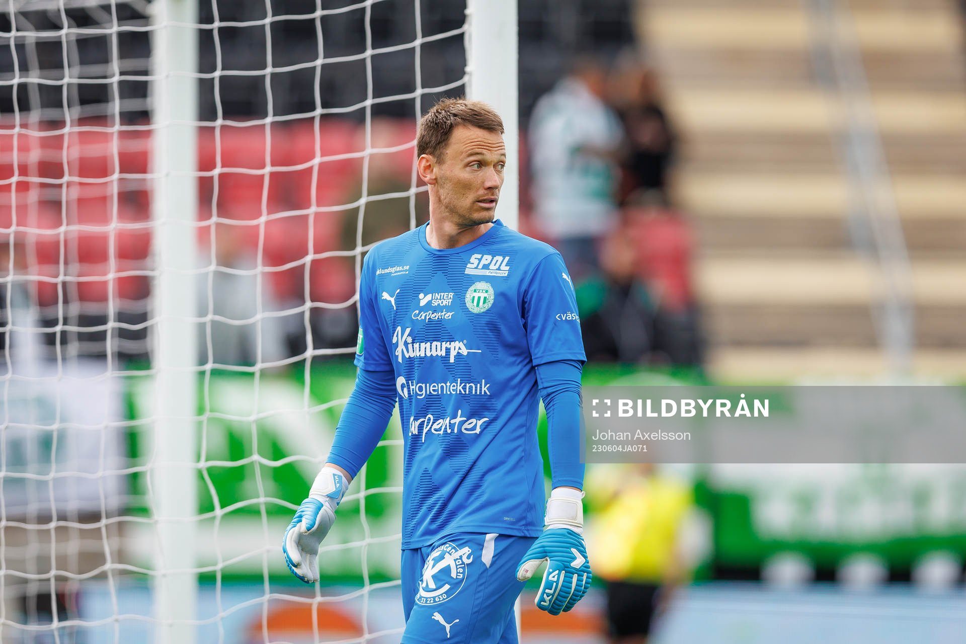 Västerås SKs målvakt Anton Fagerström