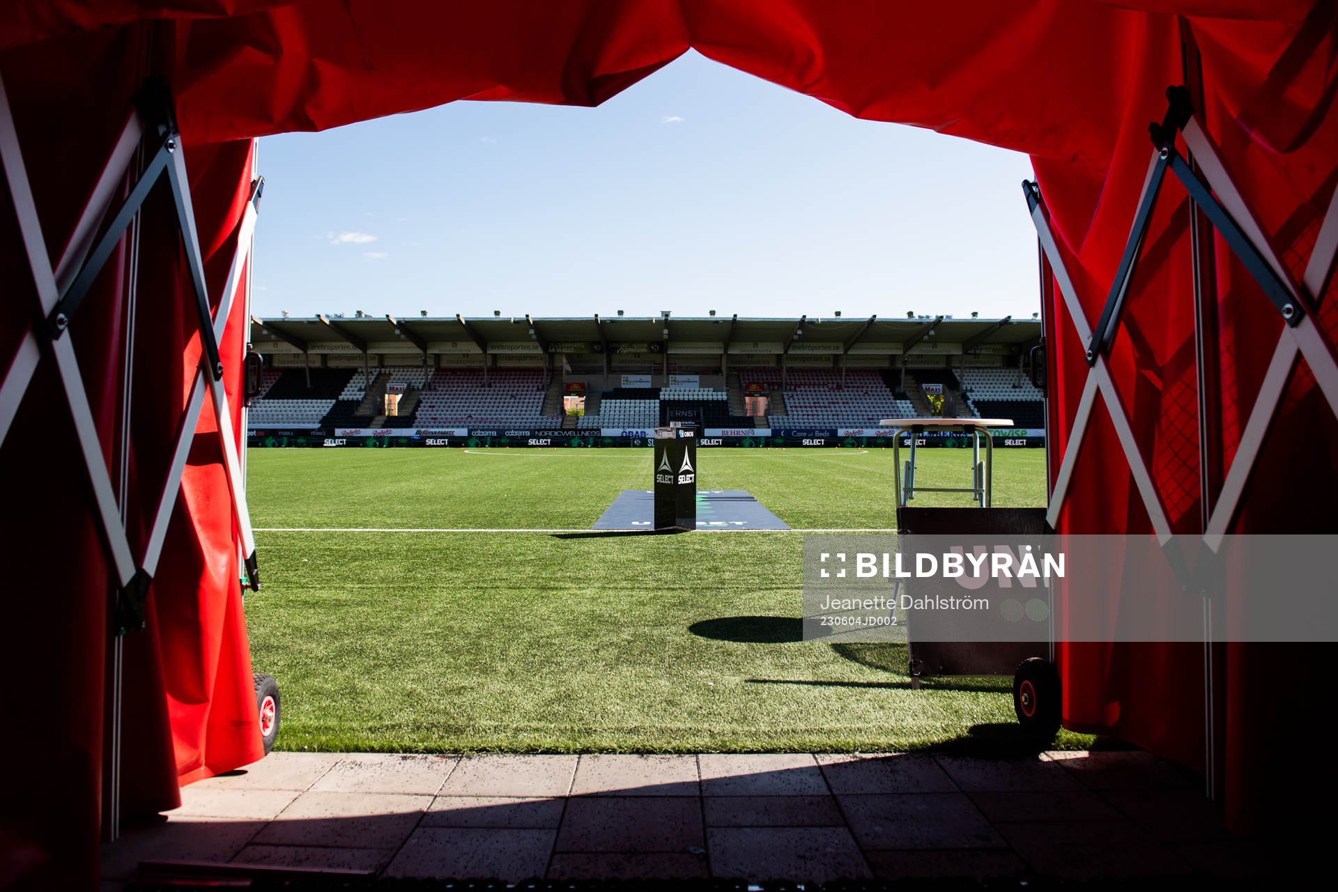 inför fotbollsmatchen i Superettan mellan Örebro och Gefle
