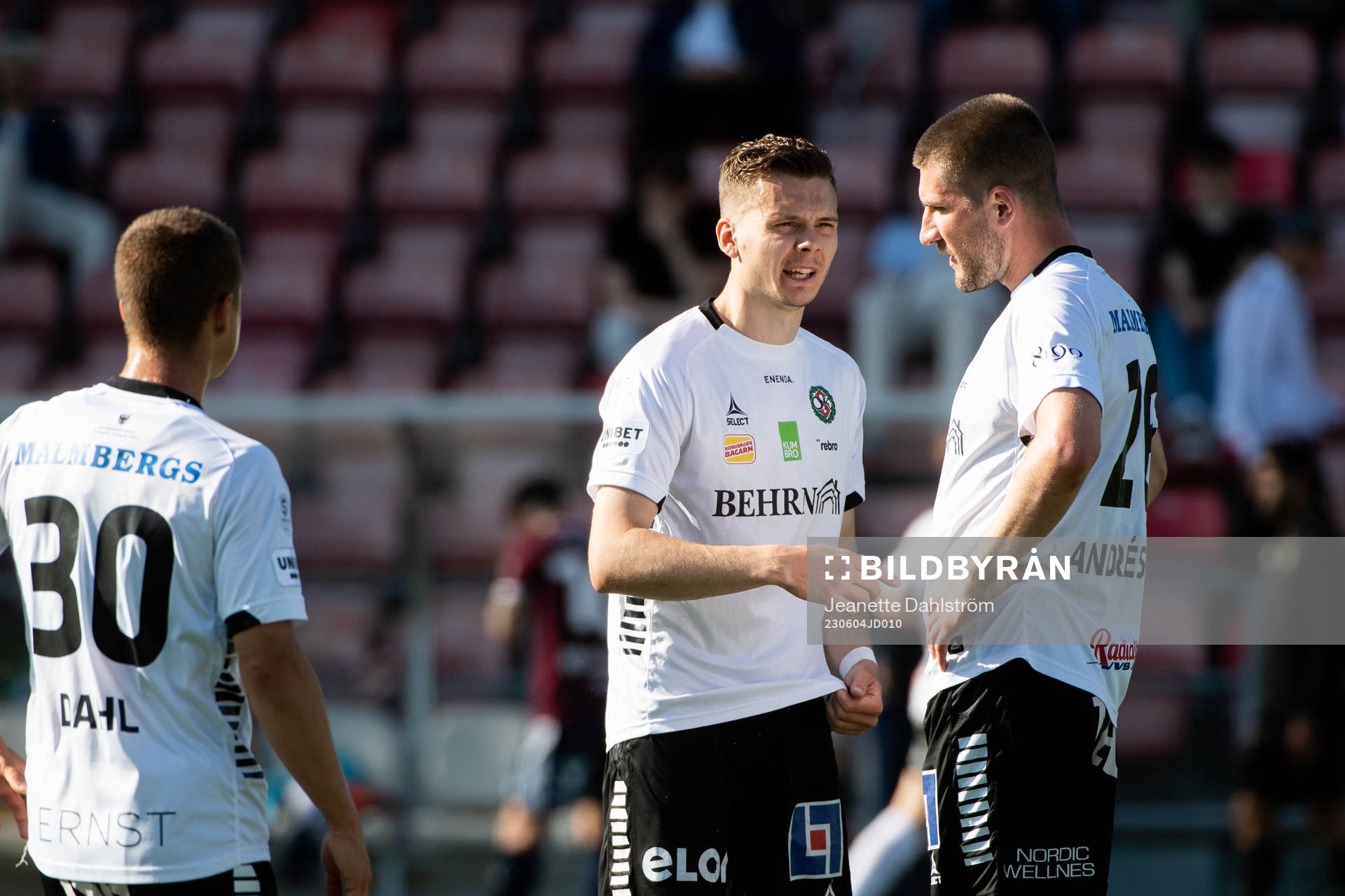 Örebros Samuel Dahl, Jake Larsson och Axel Oskar Andrésson