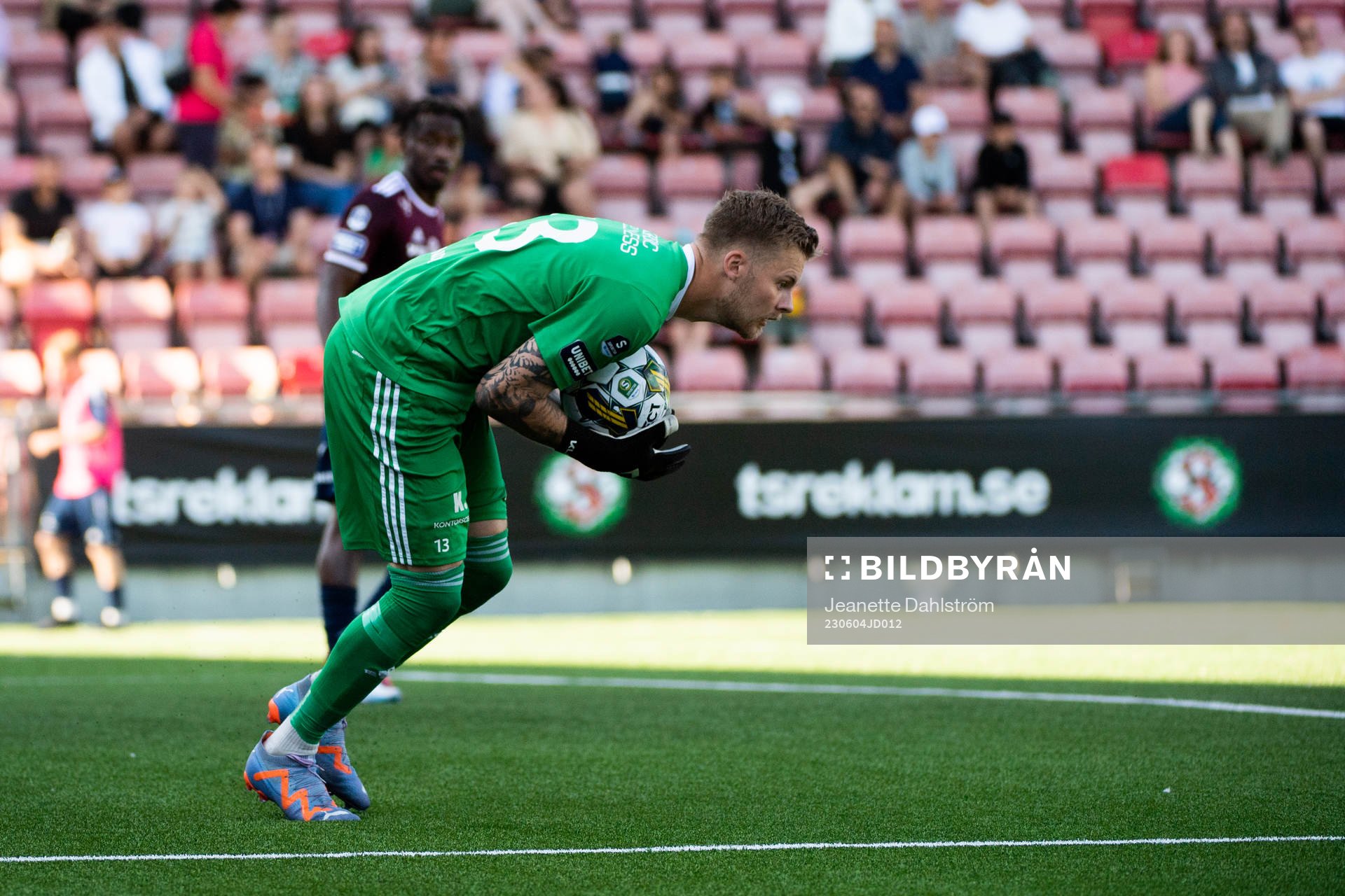Gefles målvakt Robin Wallinder