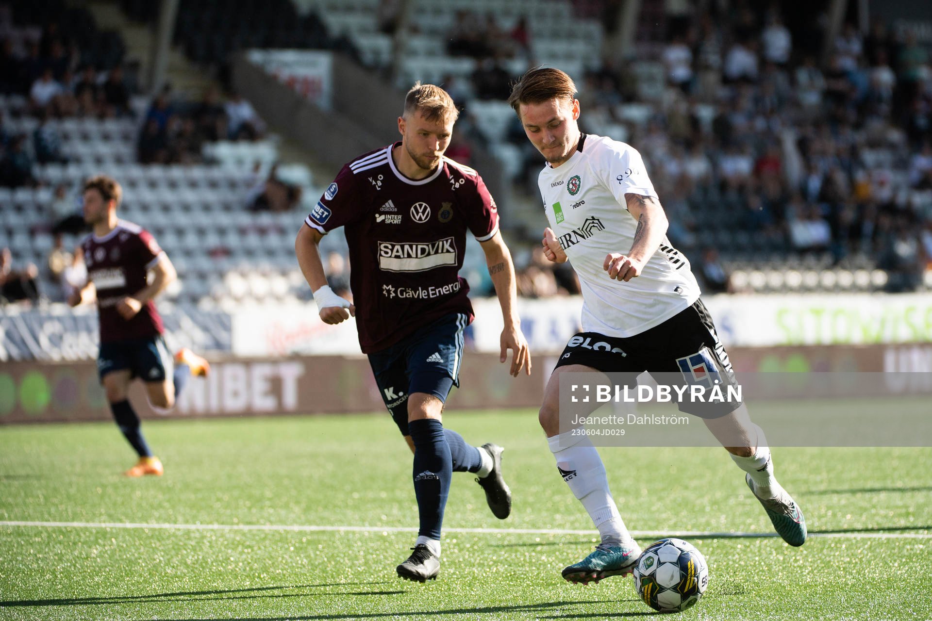 Gefles Jacob Hjelte och Örebros Noel Milleskog