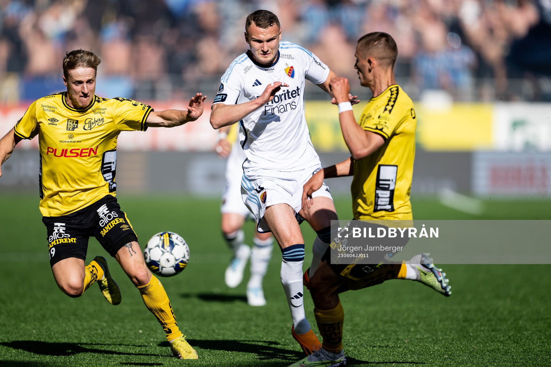 Elfsborgs Jeppe Møldrup Okkels och Gustaf Lagerbielke mot
